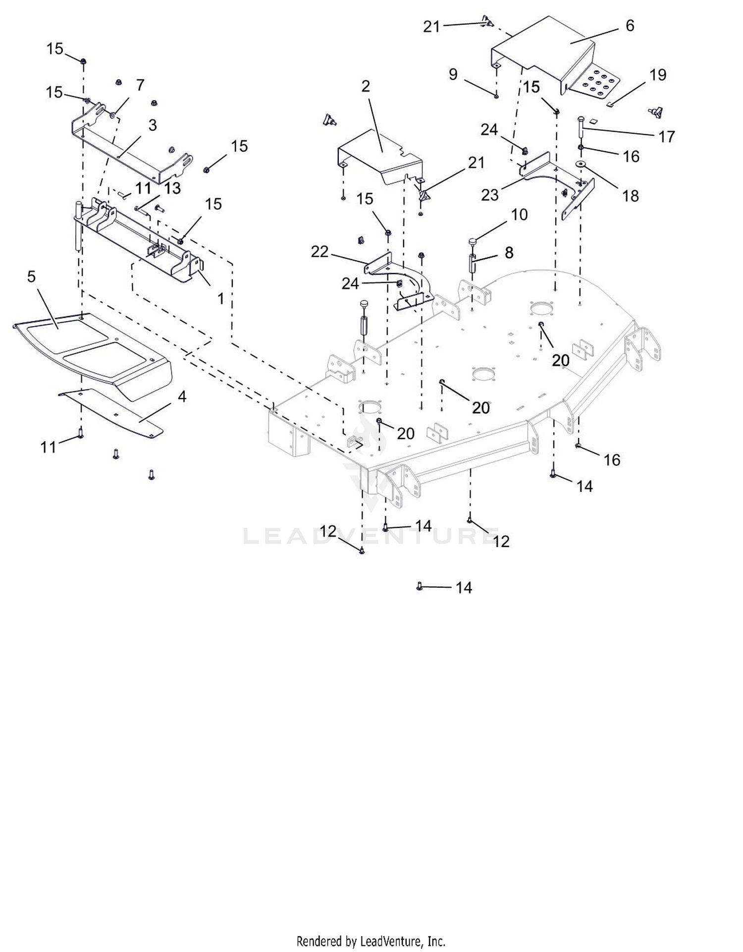 Guards And Chute - 52"