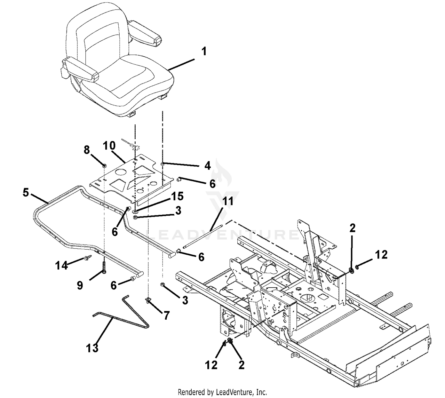 Seat And Hood Frame