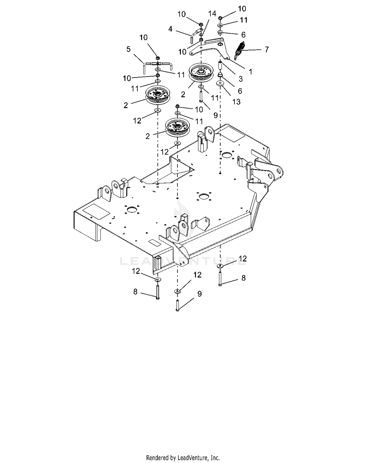 Idlers And Sheaves - 42"