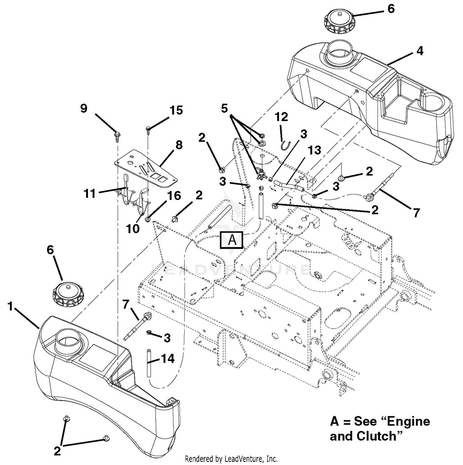 Fuel Tanks And Hoses