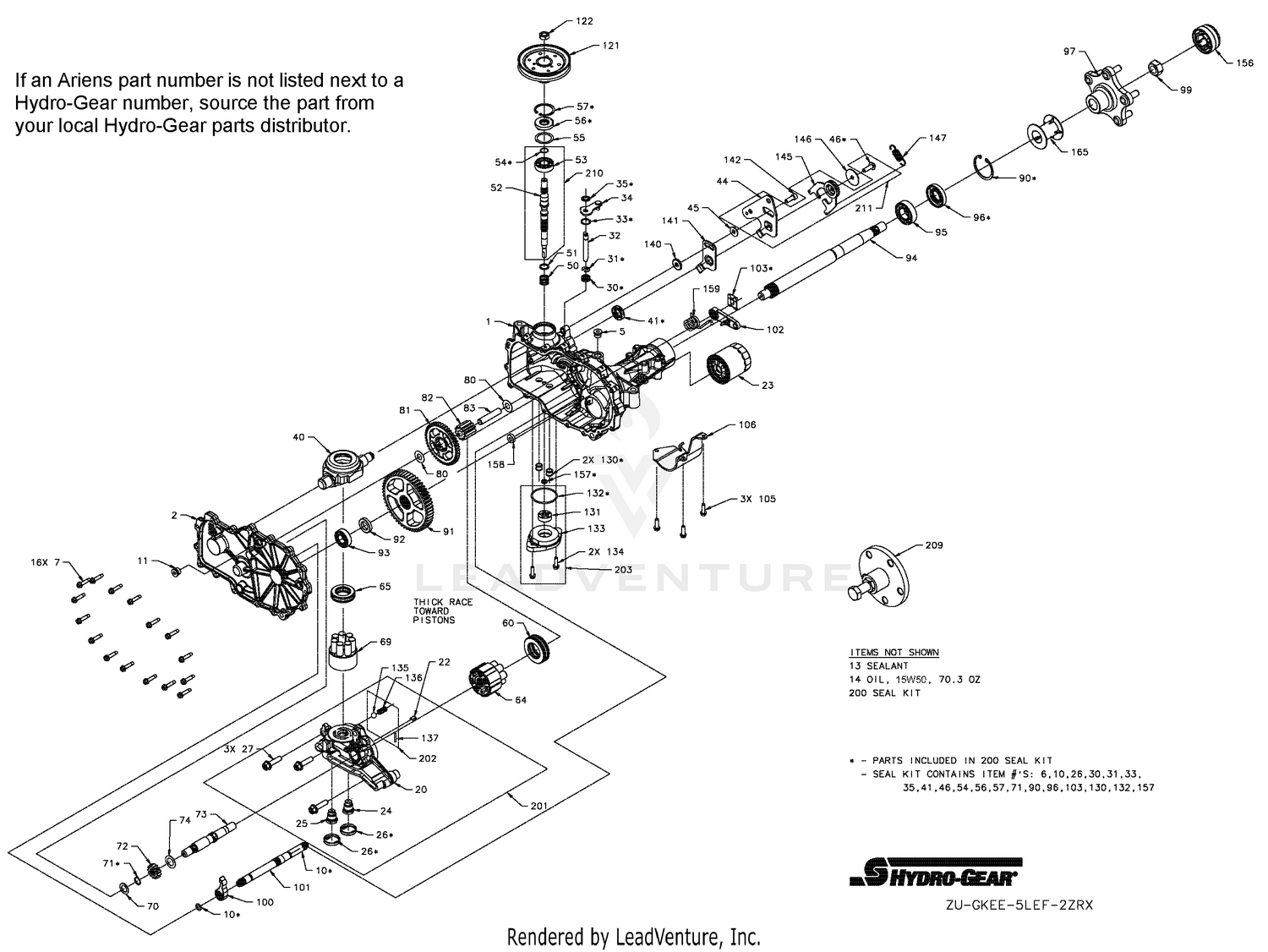 Transaxle - Right Hand