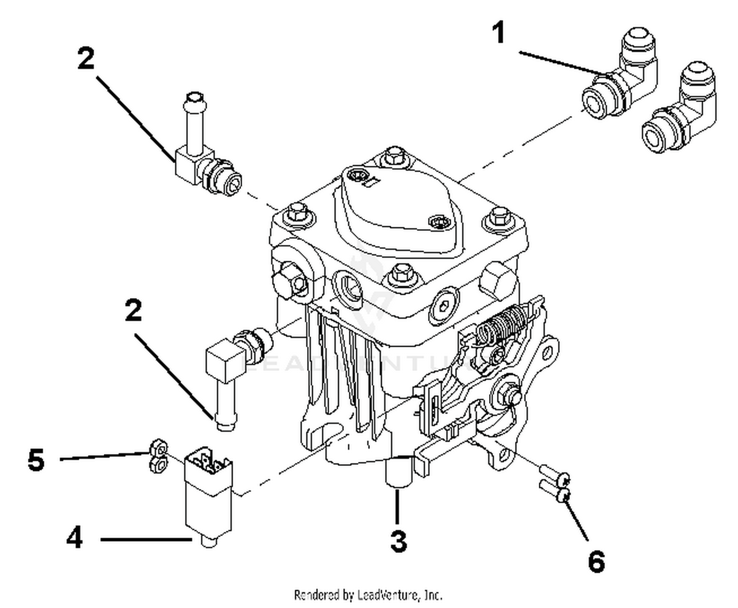 LH Pump Assembly