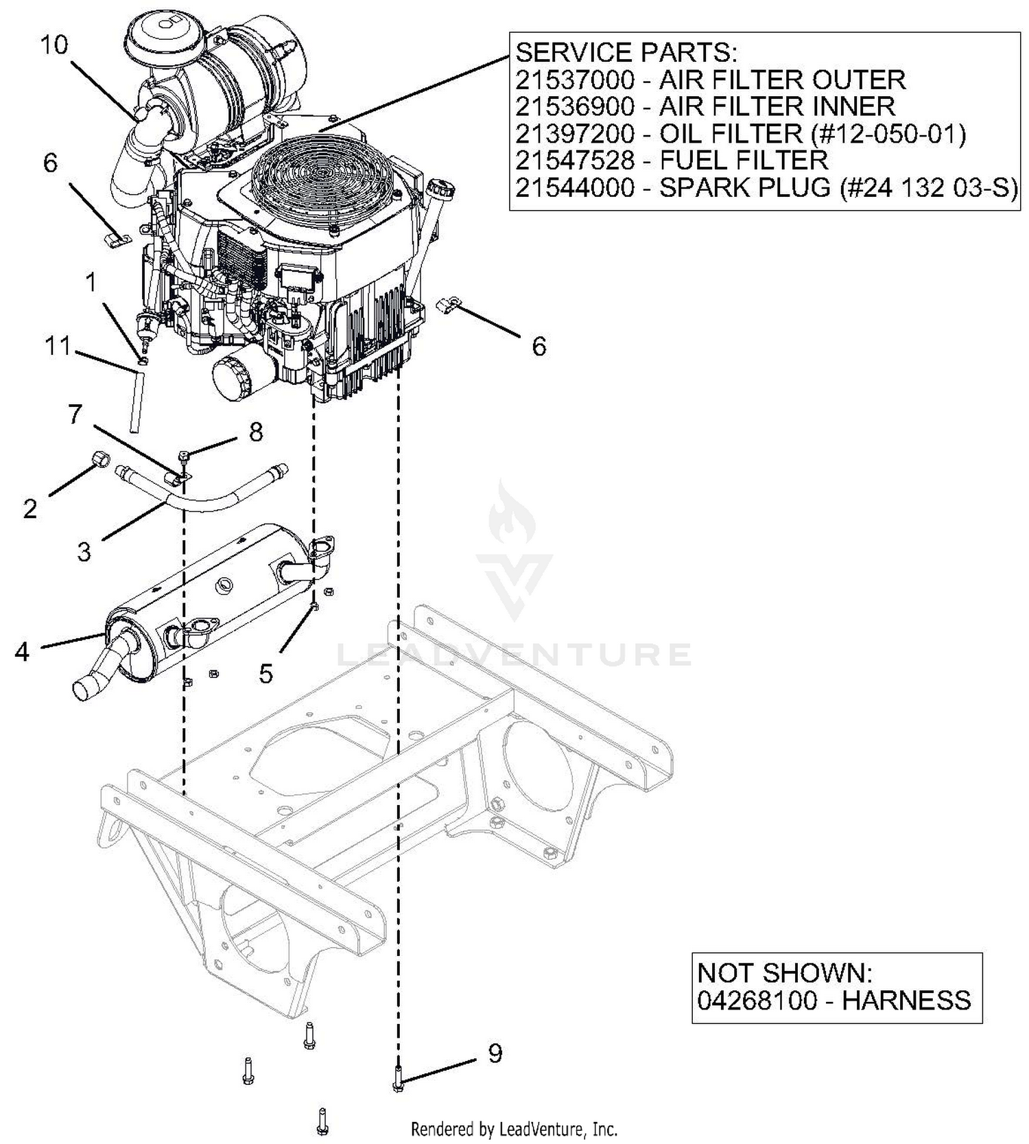 Engine - Kohler ECV749 EFI