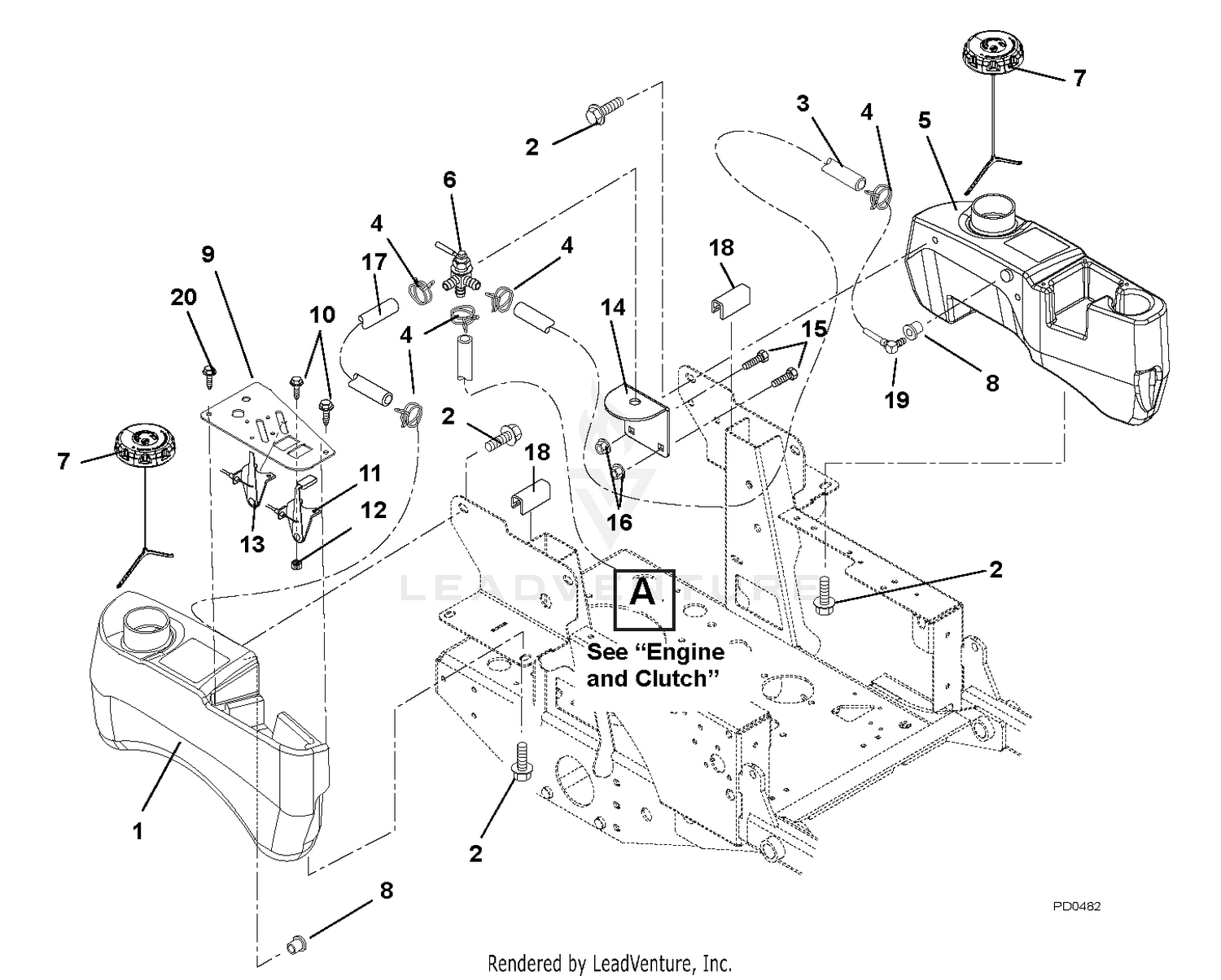 Fuel Tanks and Hoses