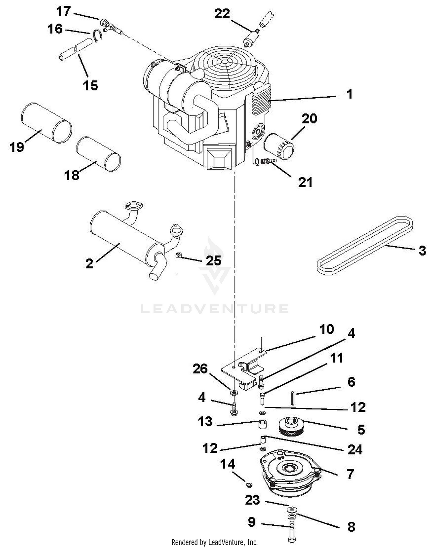 Engine And Clutch