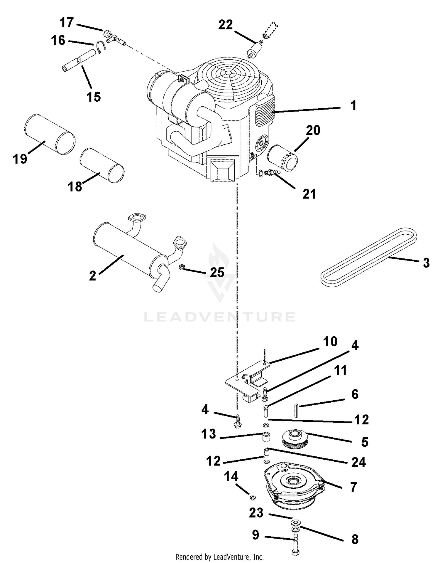 Engine And Clutch