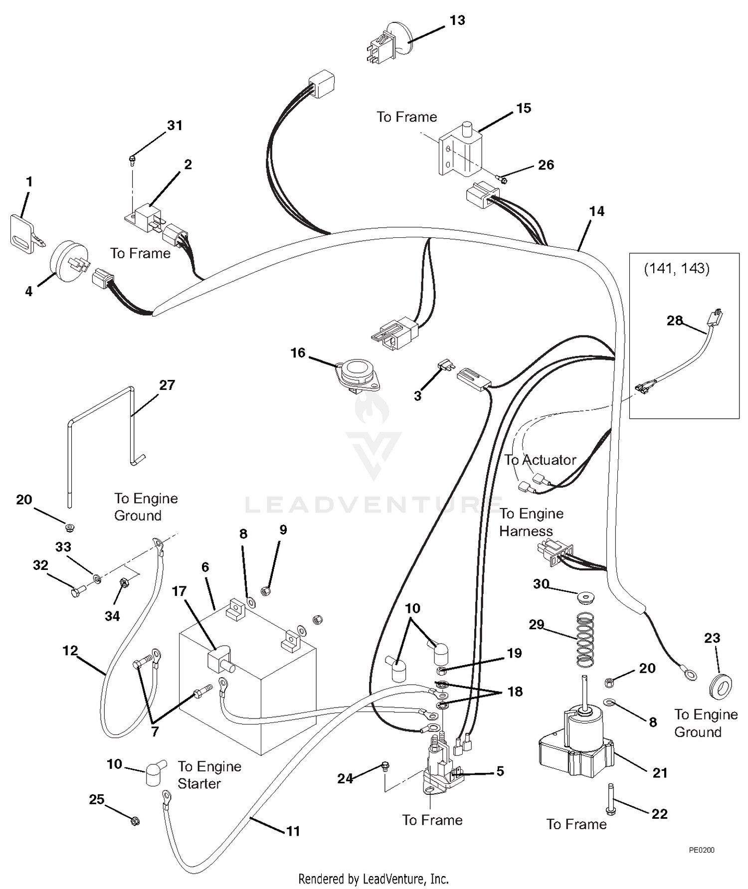 Assembly diagram