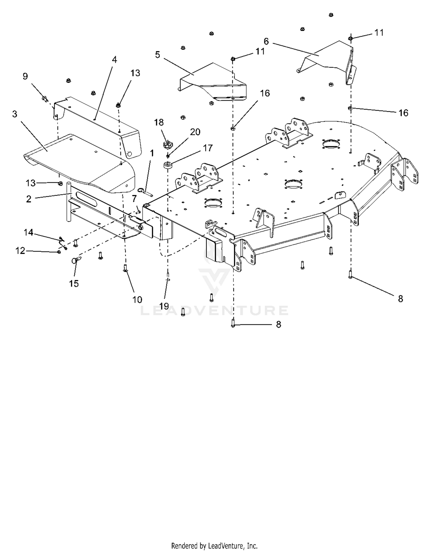 Chute And Belt Covers - 44" And 48"