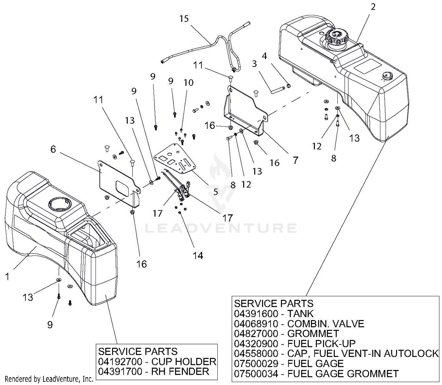 Fuel System - Non-CARB