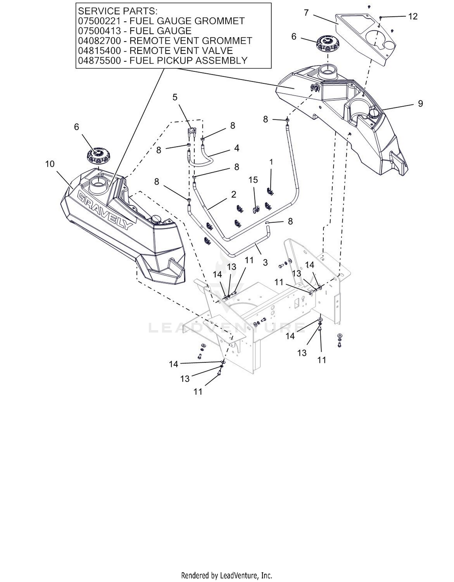 Fuel System - Kawasaki - CARB
