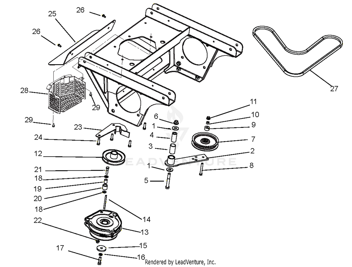 Clutch And Exhaust Deflector
