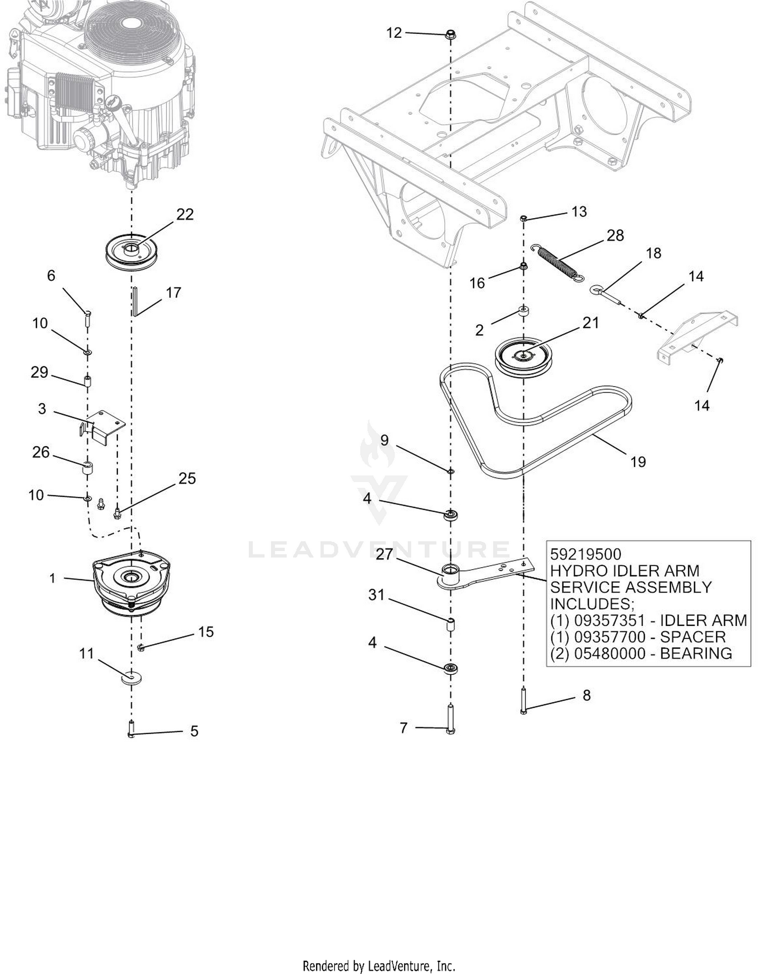 Clutch And Belt Drive