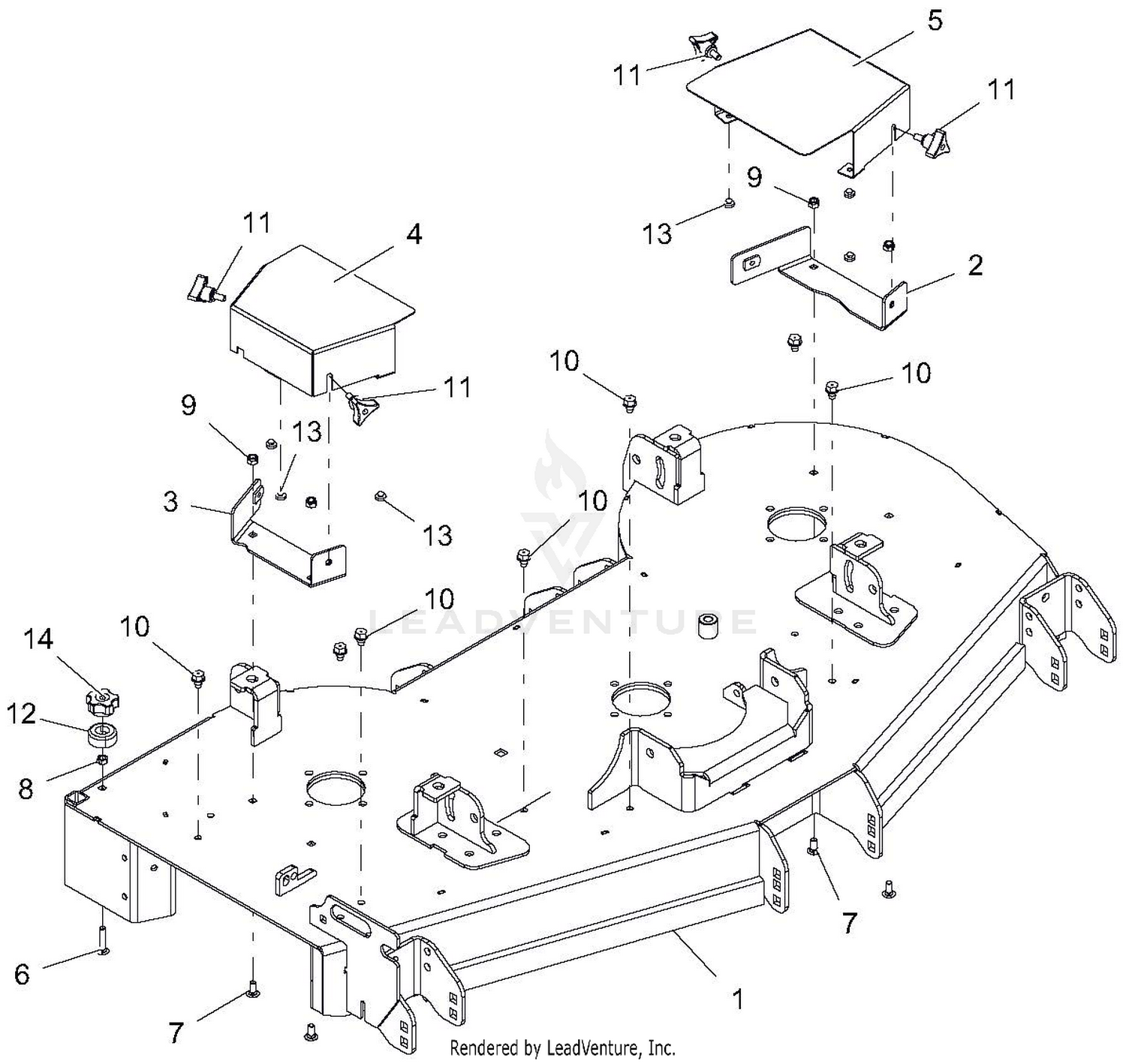 Deck - Deck And Belt Covers