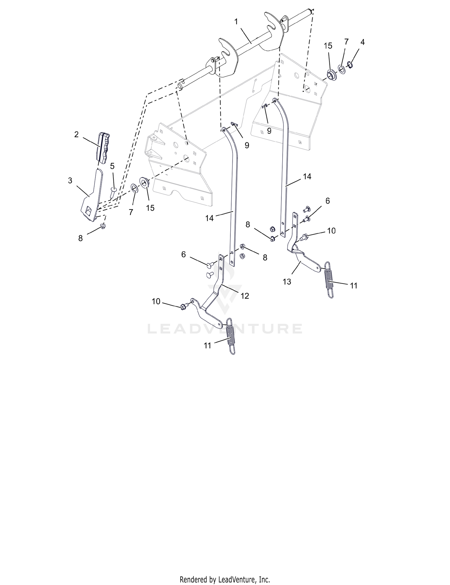 Parking Brake - 32"