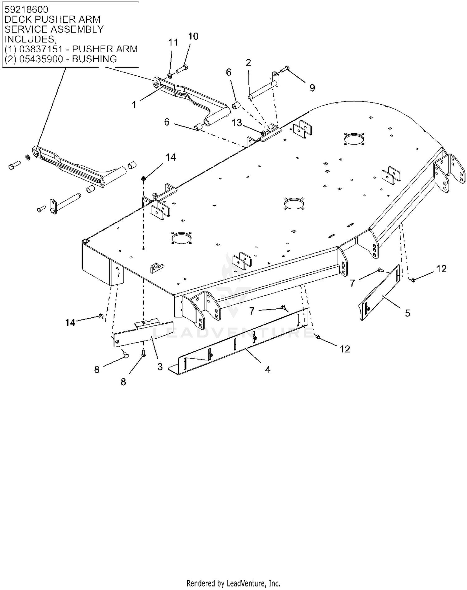 Stabilizer Arms And Baffles - 60"