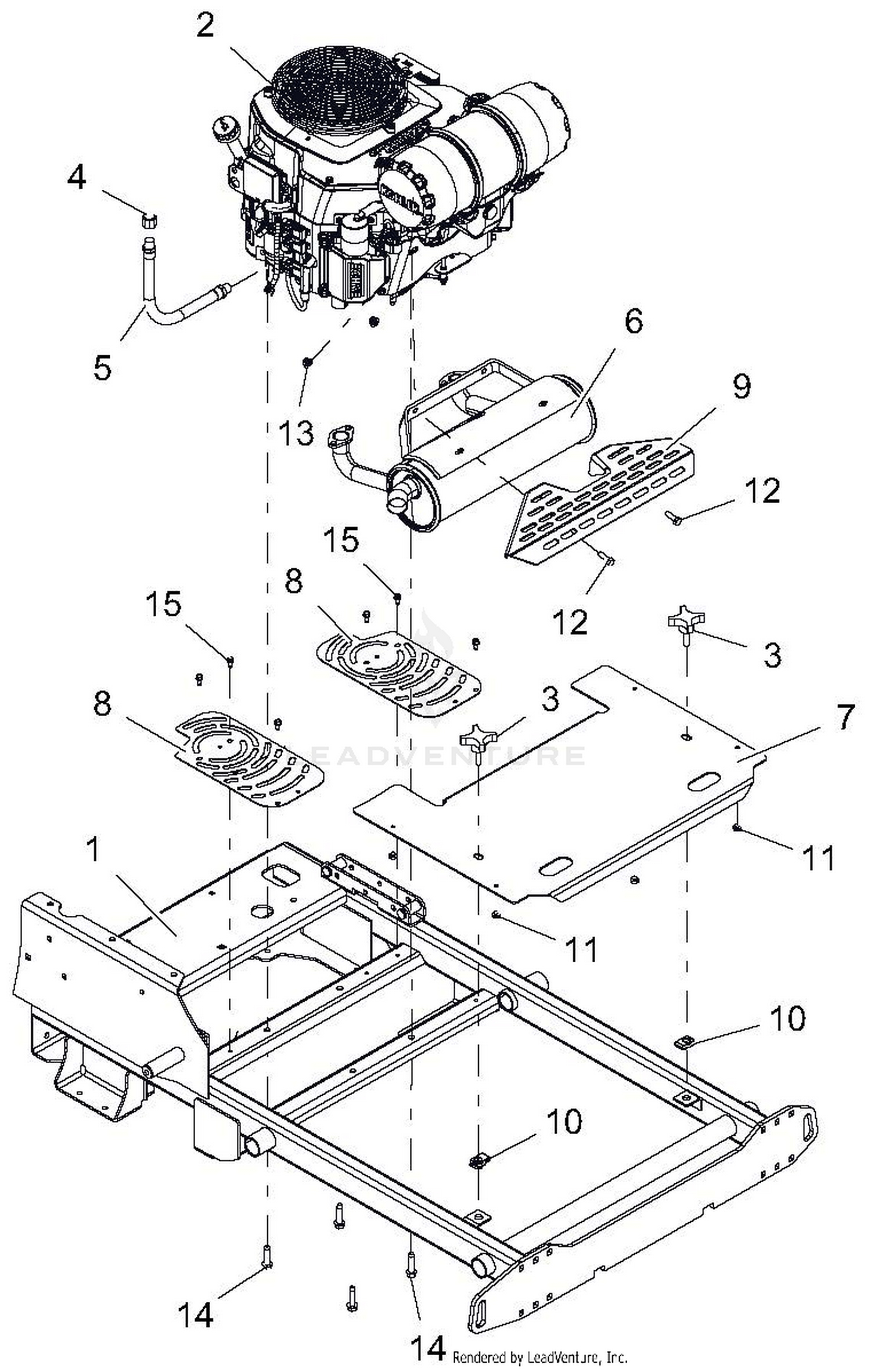 Engine And Frame