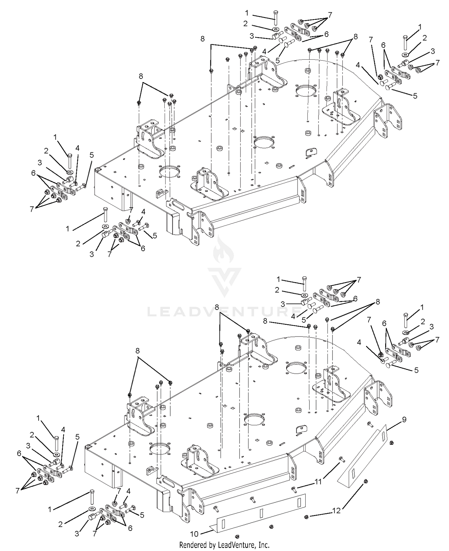 Mounting Arm And Vacuum Baffles