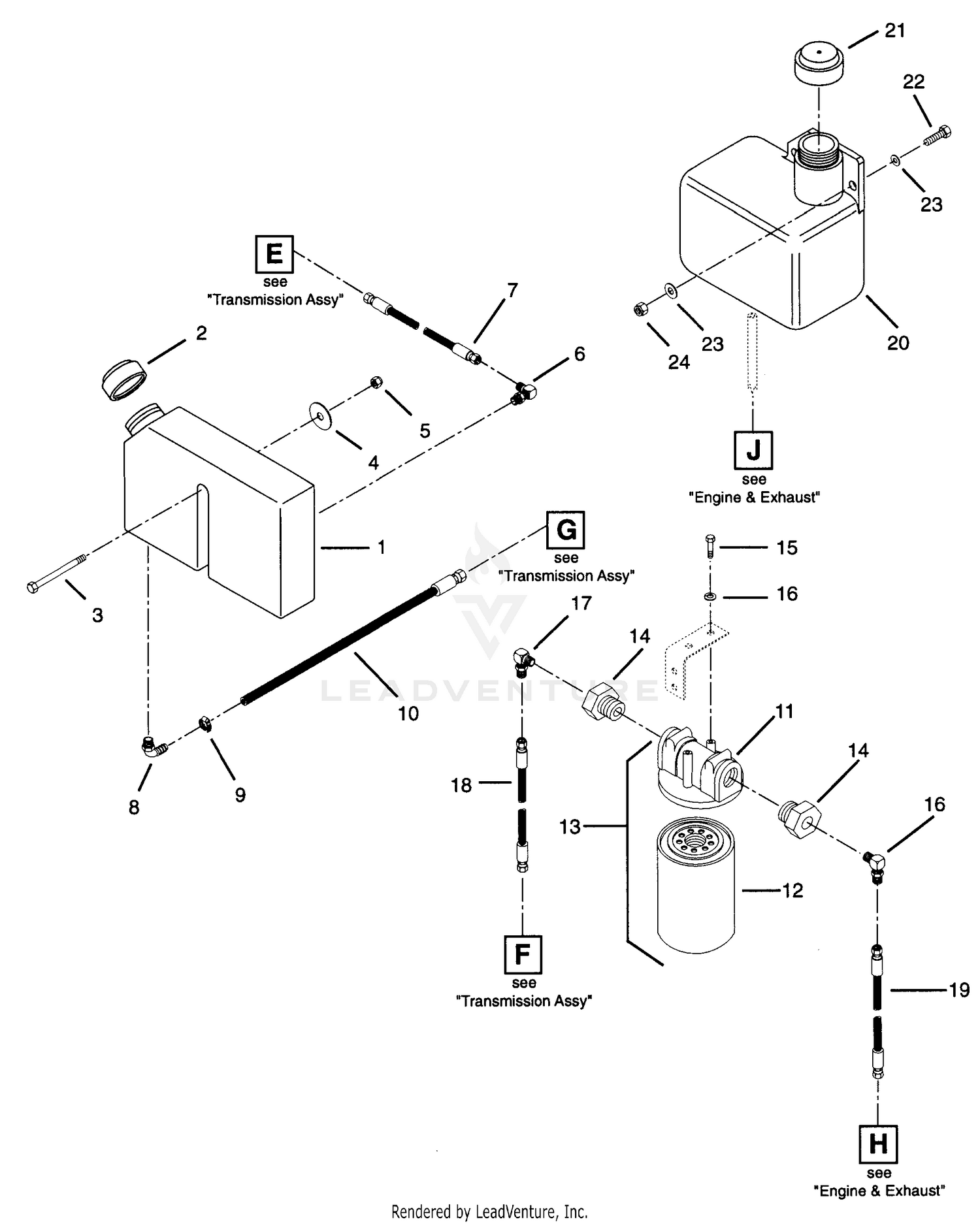 Filter and Tank