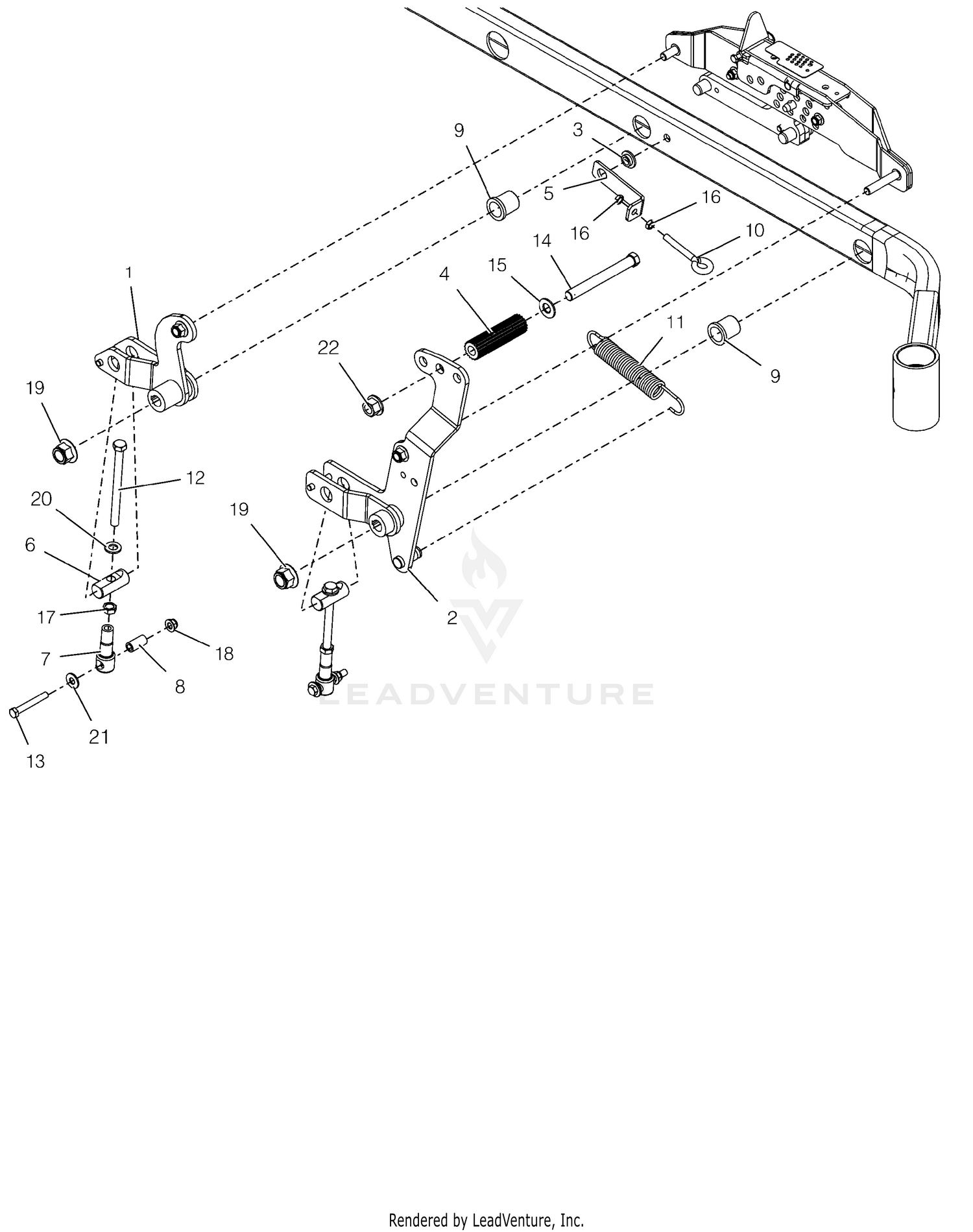 Deck Lift - Right Hand