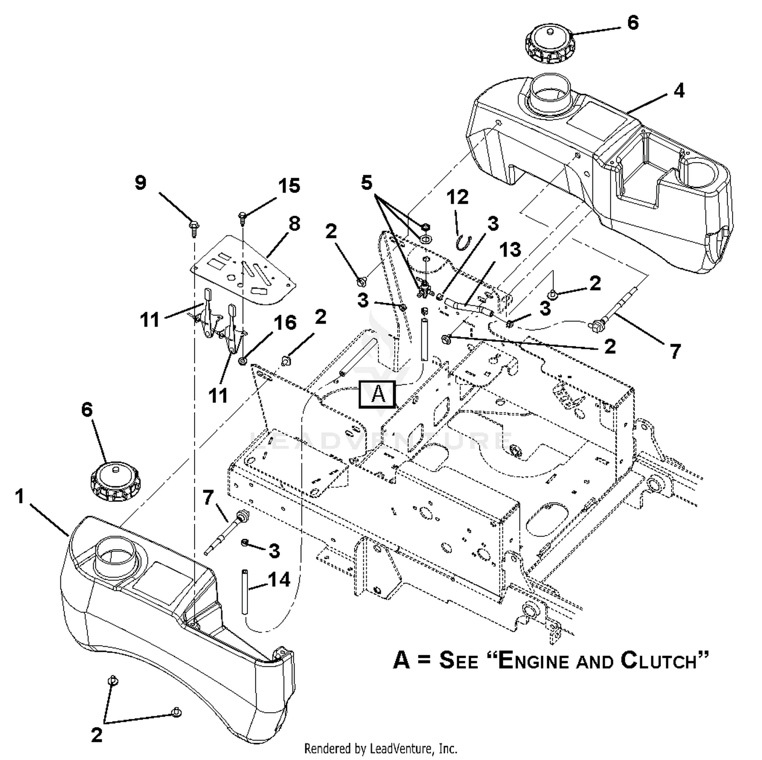 Fuel Tanks And Hoses