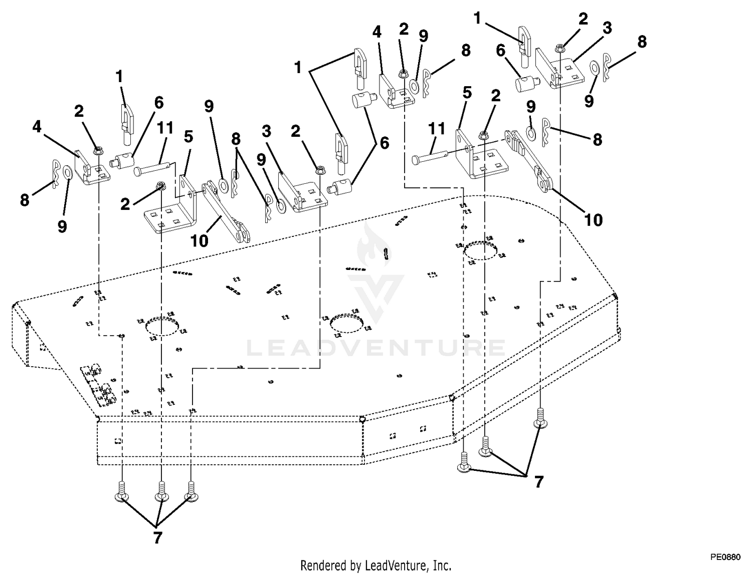Handle And Stabilizer Brackets