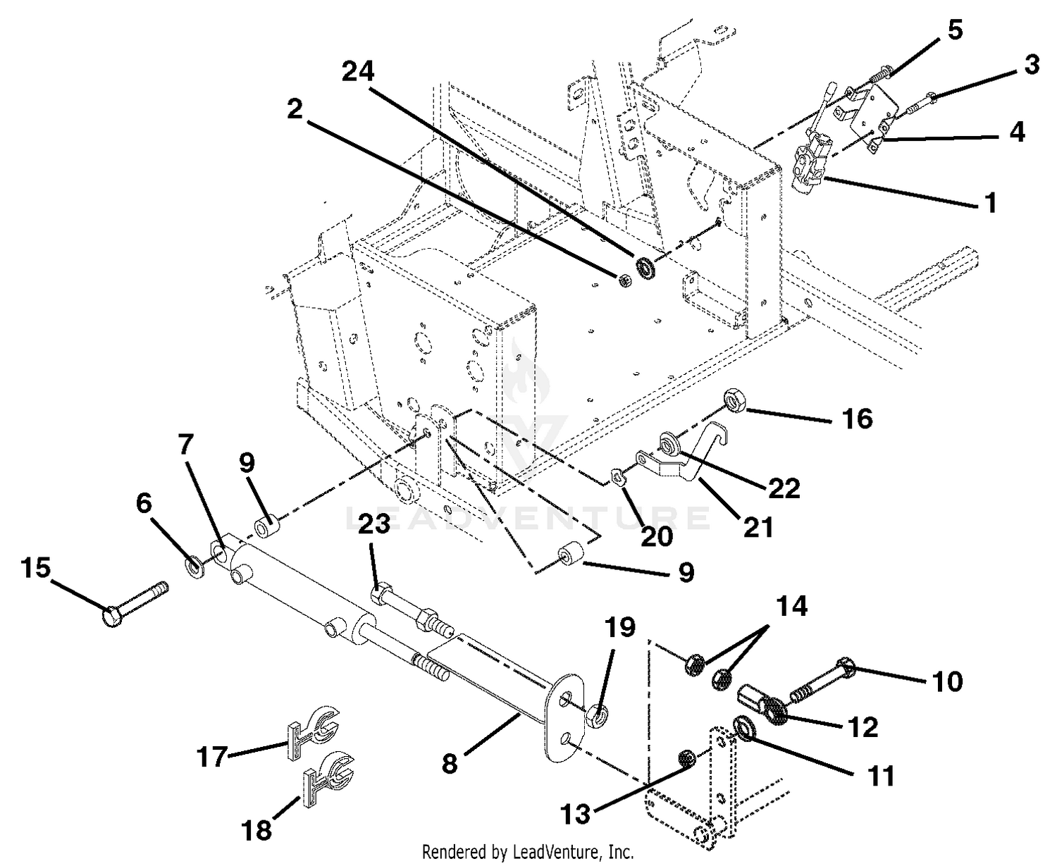 Hydraulic Lift Cylinder