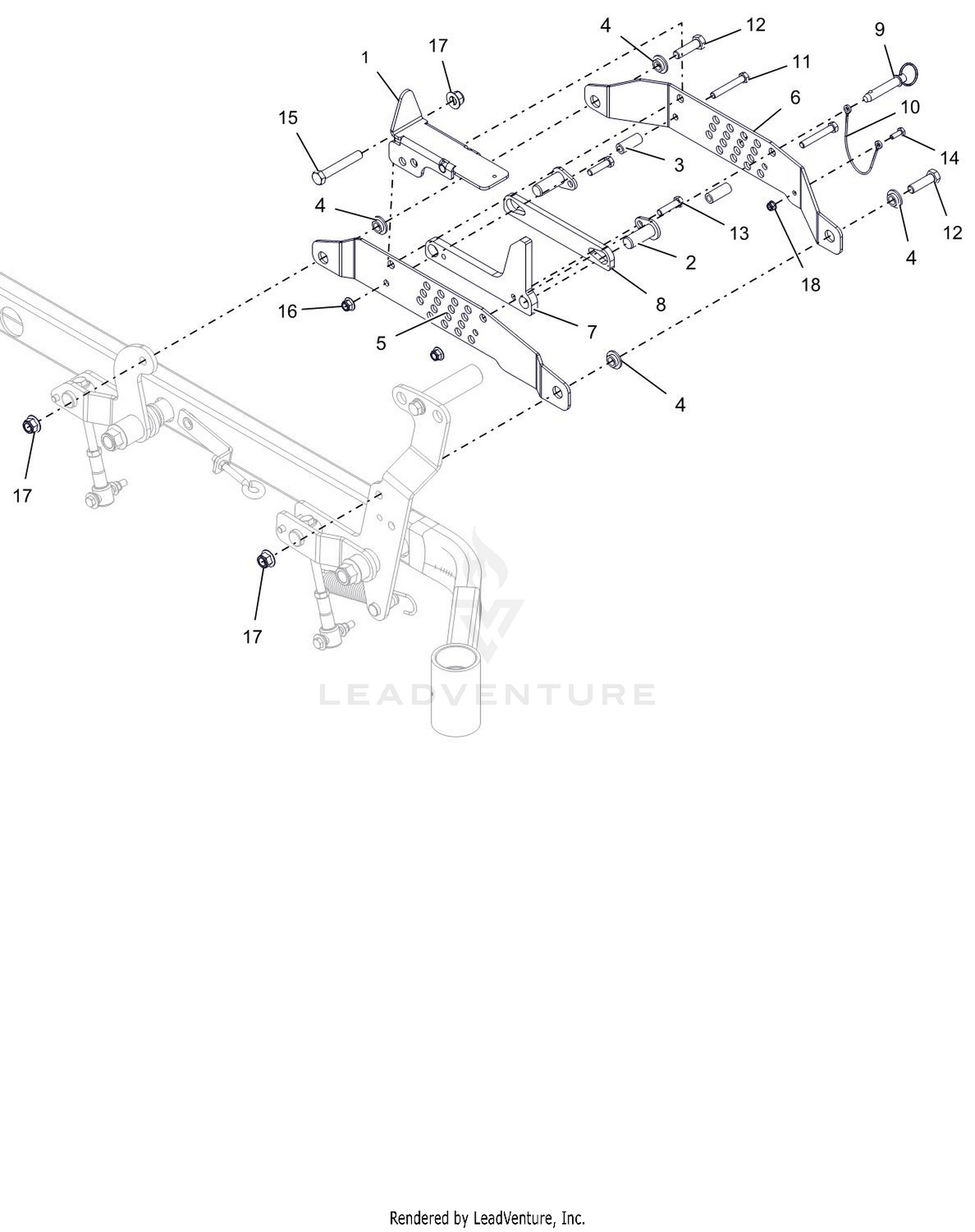 Deck Lift - Right Hand Continued