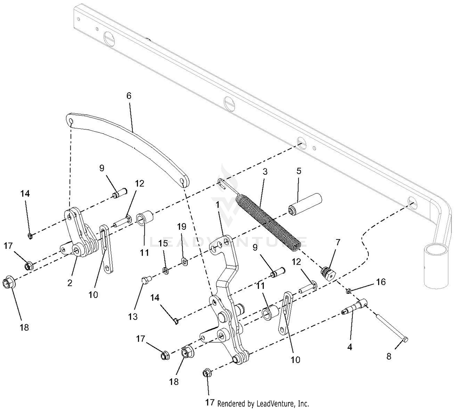 Deck Lift - Right Hand