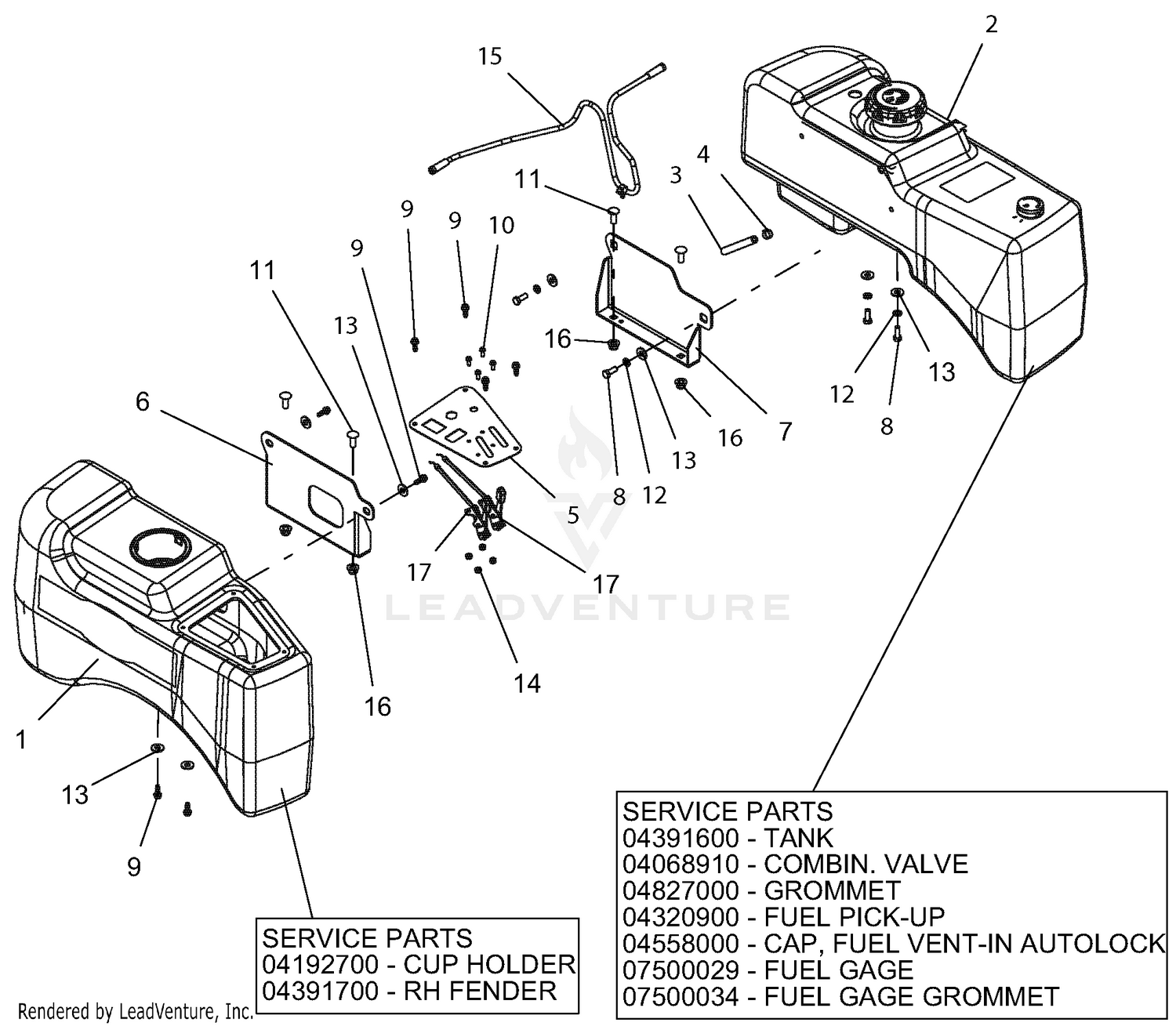 Fuel System - Non-CARB