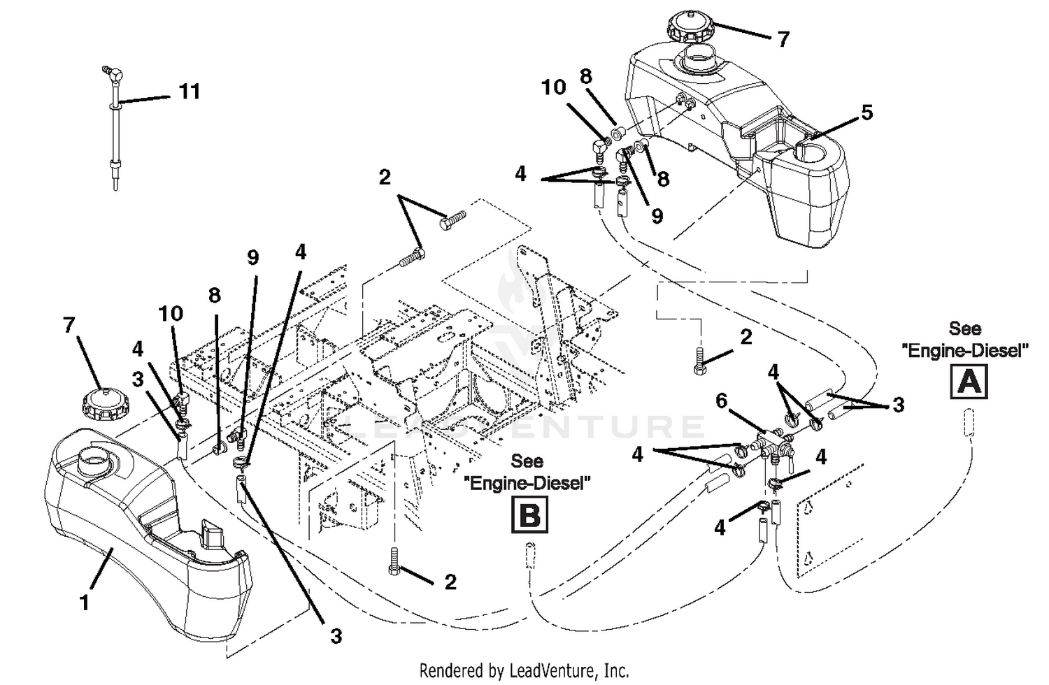 Fuel Tanks And Hoses