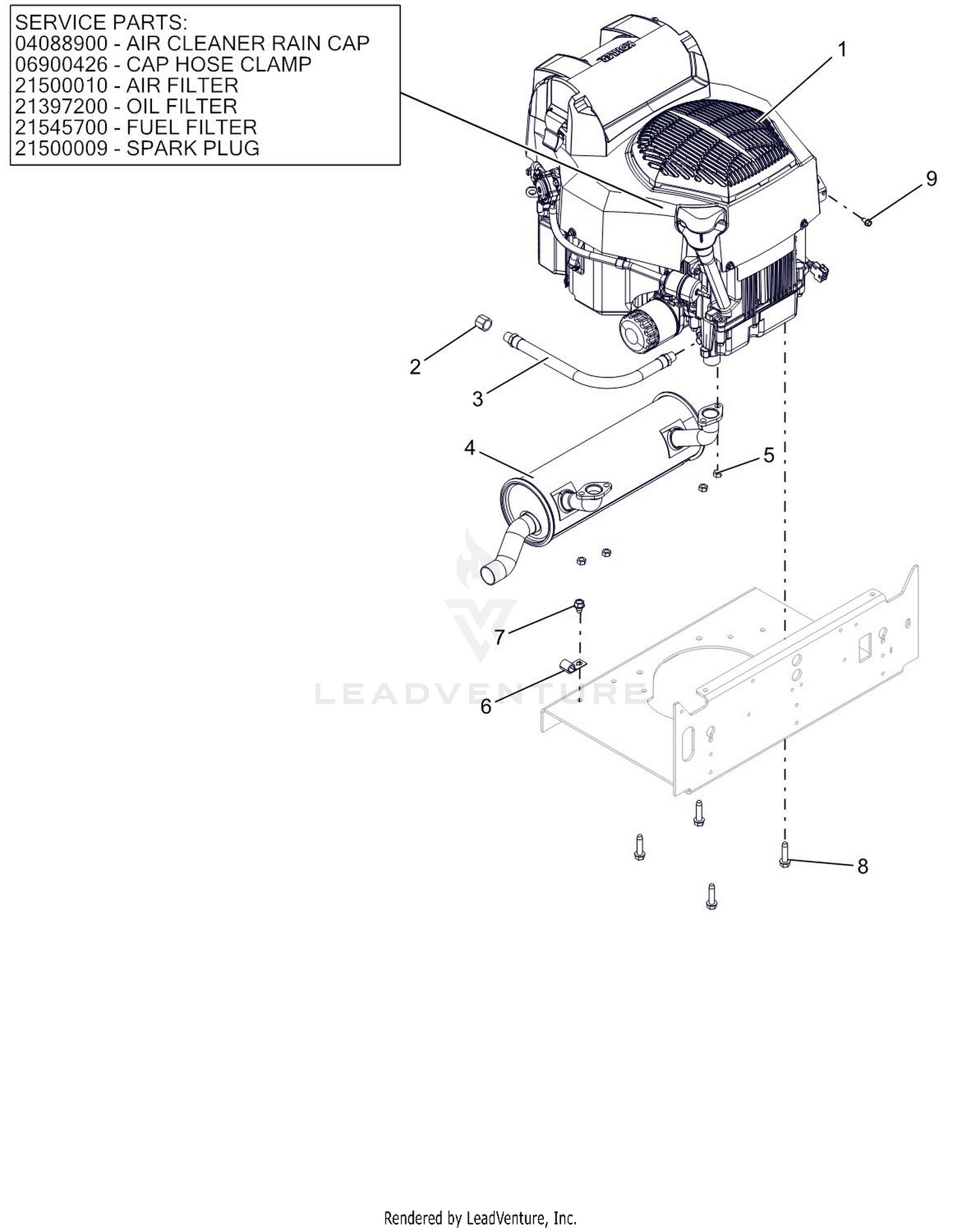 Engine - Kohler Confidant ZT740