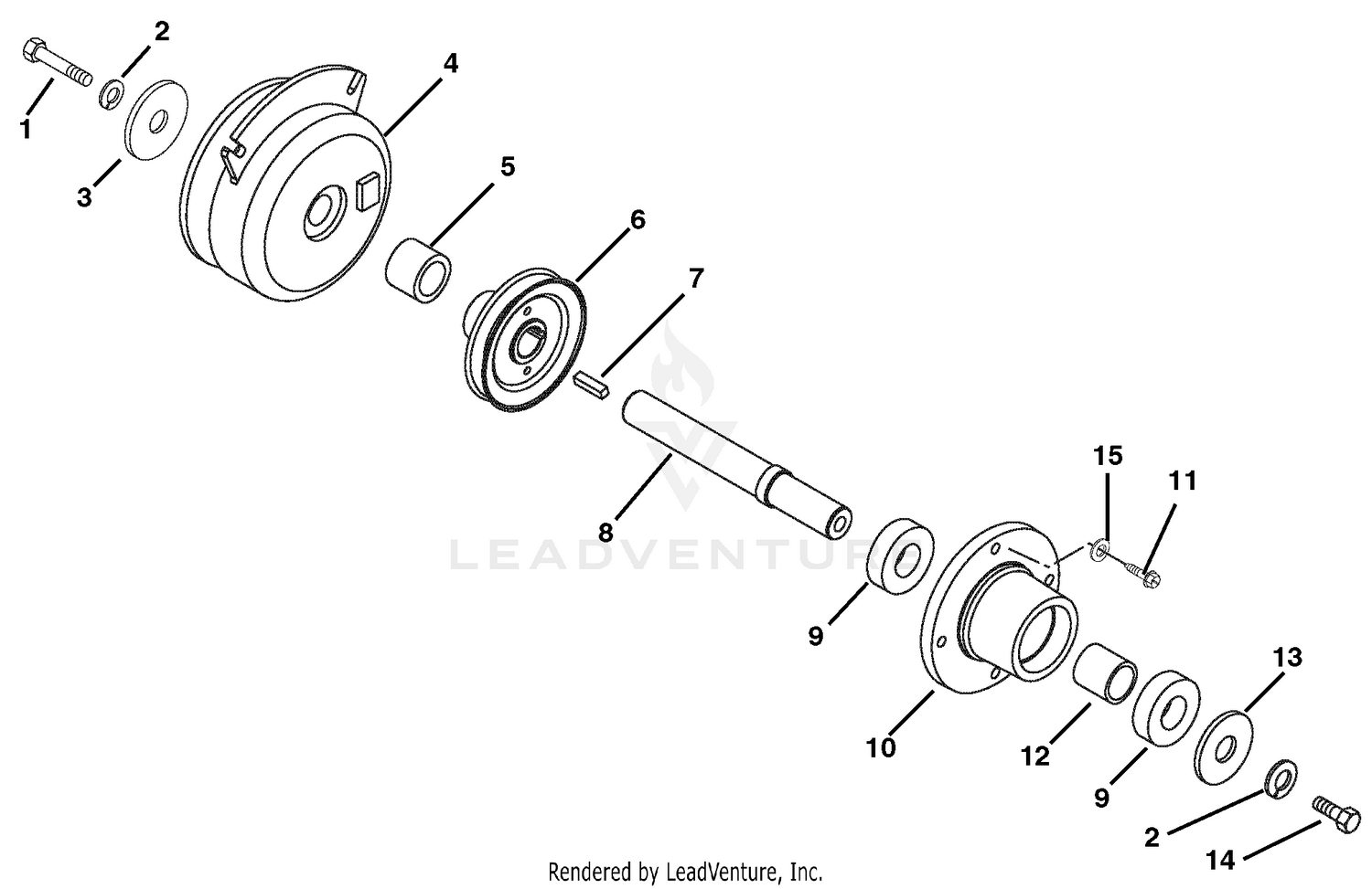 Clutch Shaft - Hydro