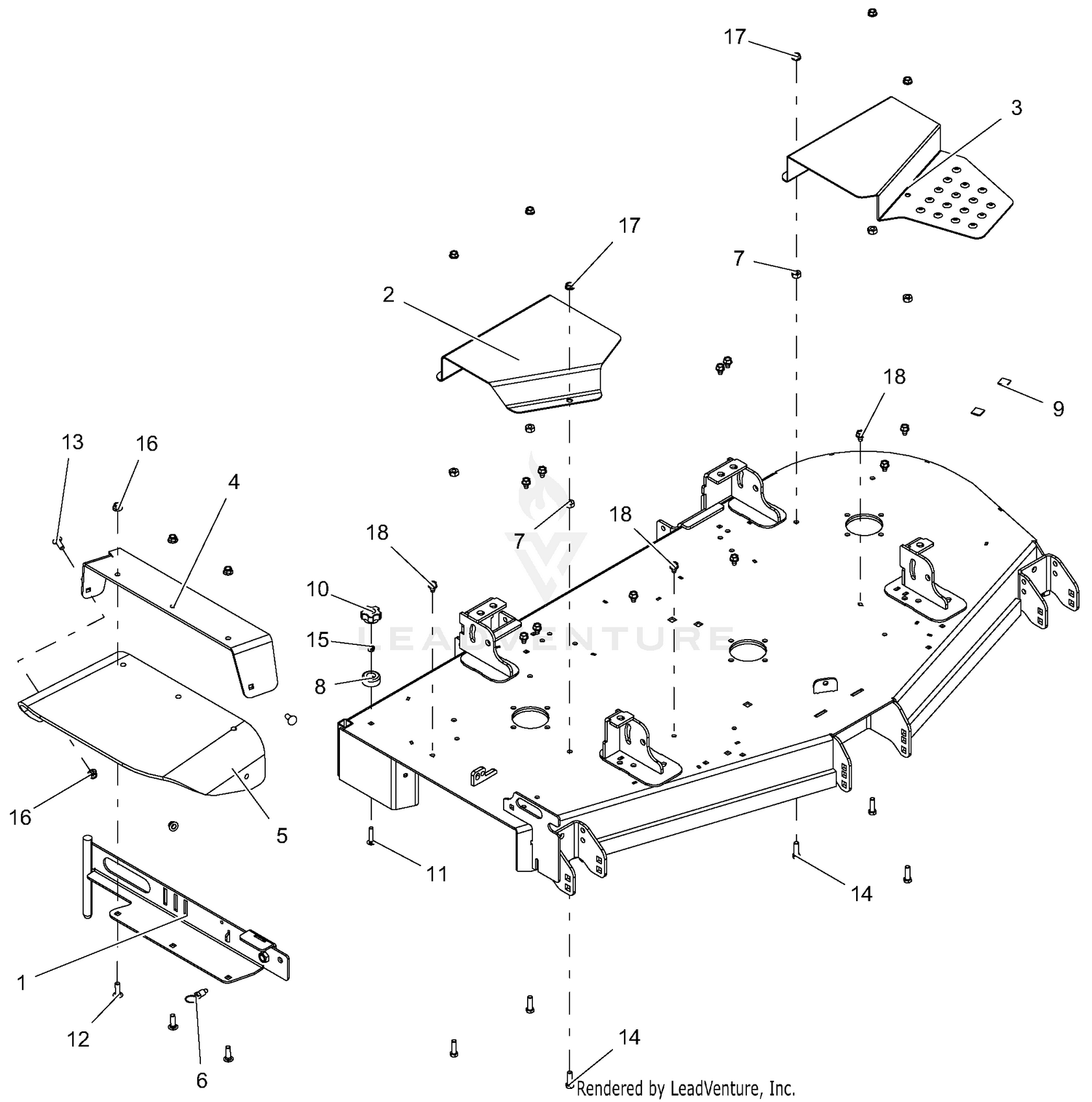 Chute And Belt Covers - 60 Inch