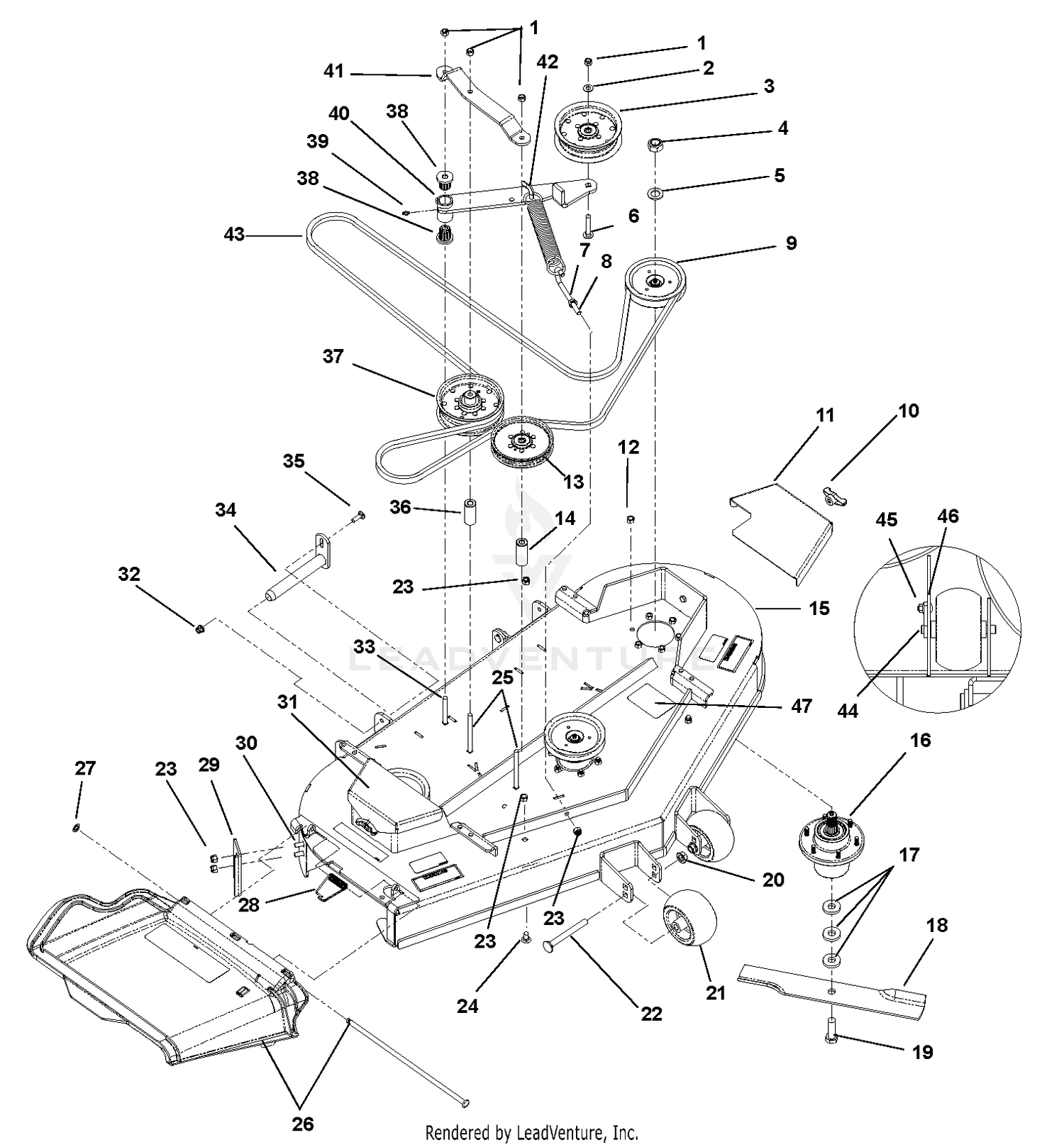Mower Deck 52