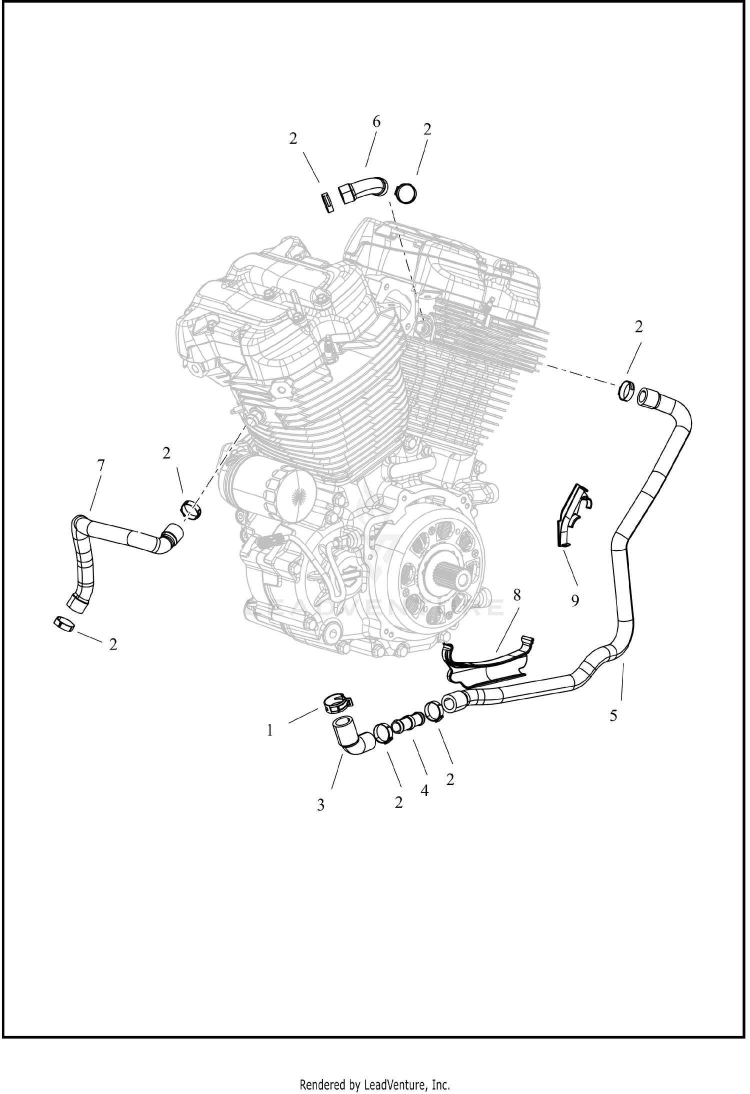 COOLING SYSTEM, ENGINE