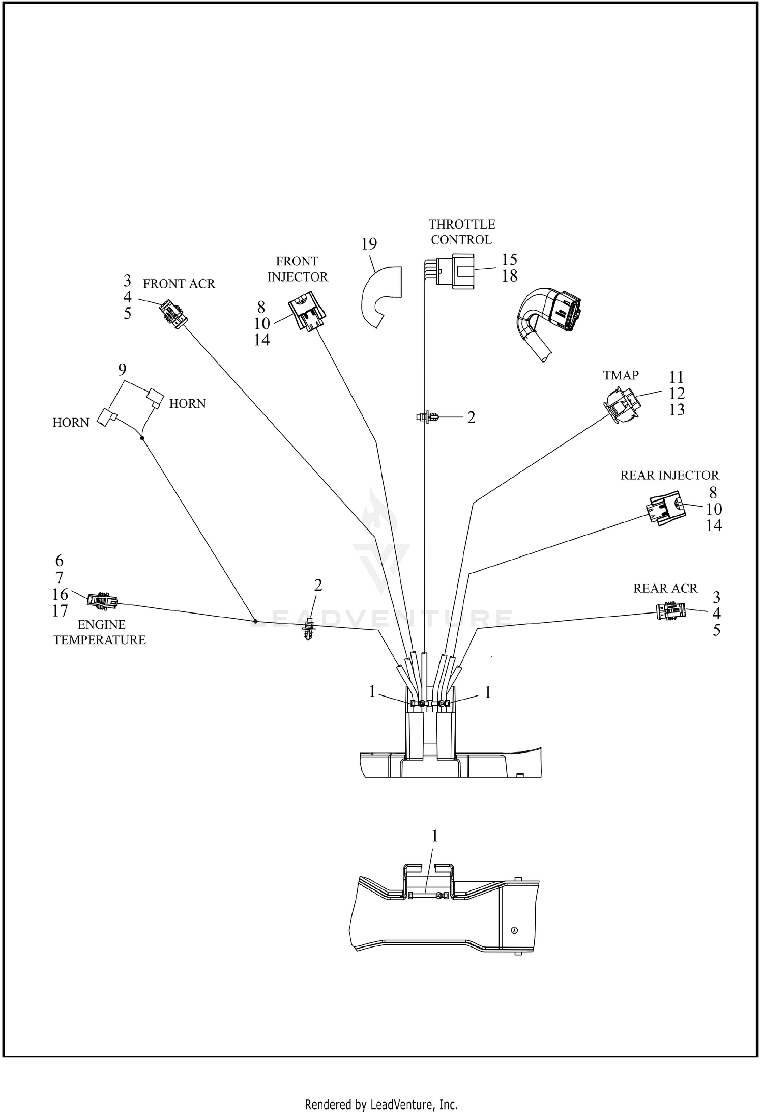 WIRING HARNESS, MAIN (3 OF 8)
