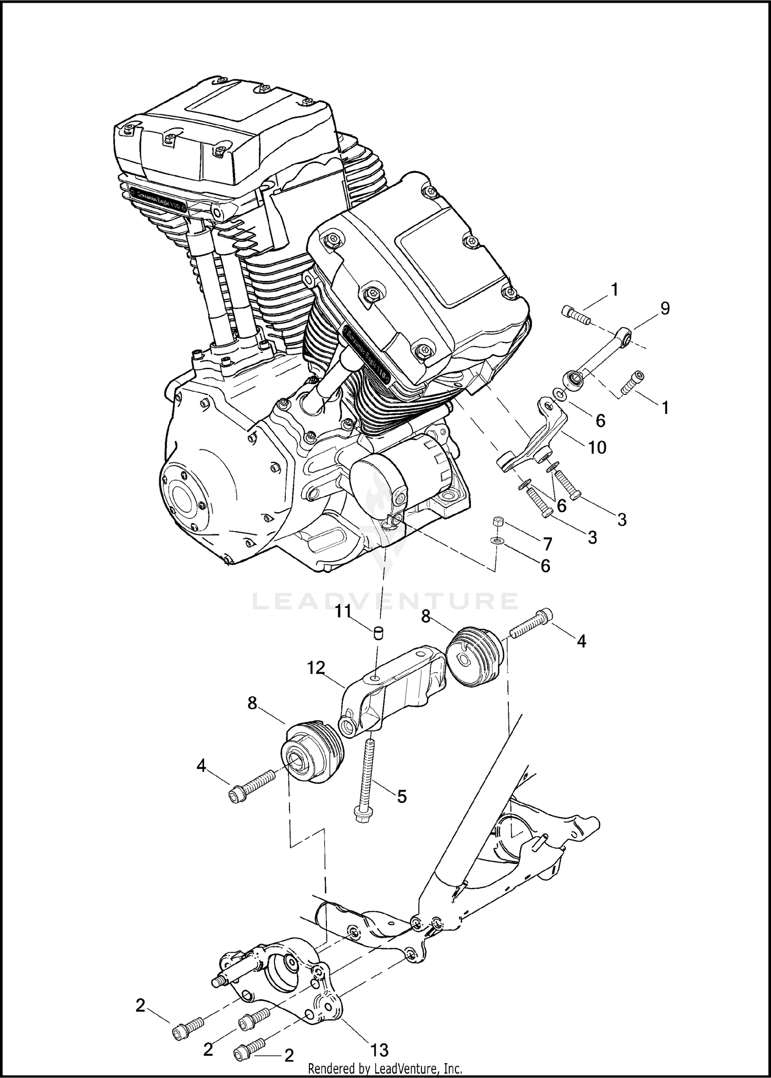 ENGINE MOUNTS & STABILIZER LINK