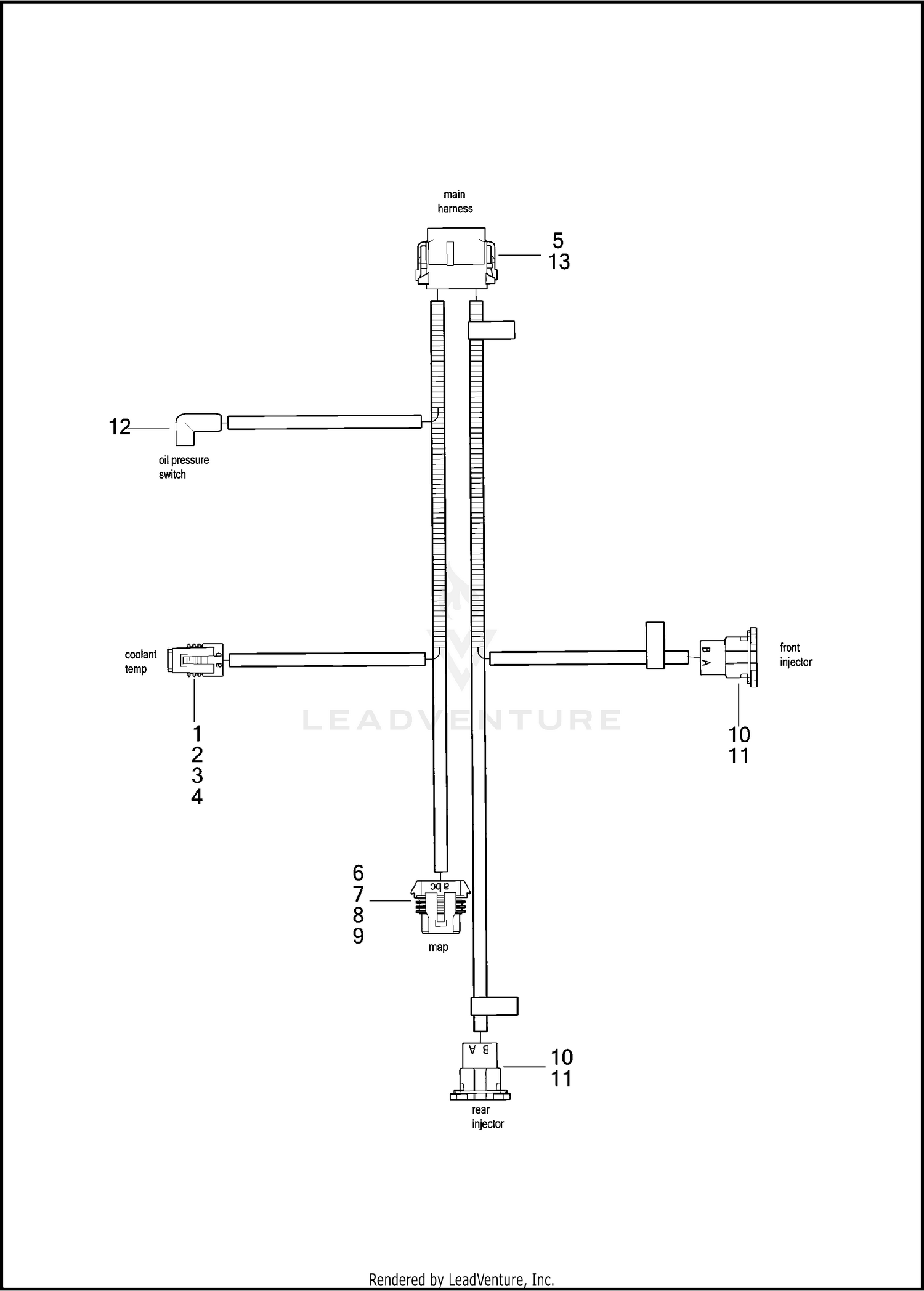 WIRING HARNESS, ENGINE