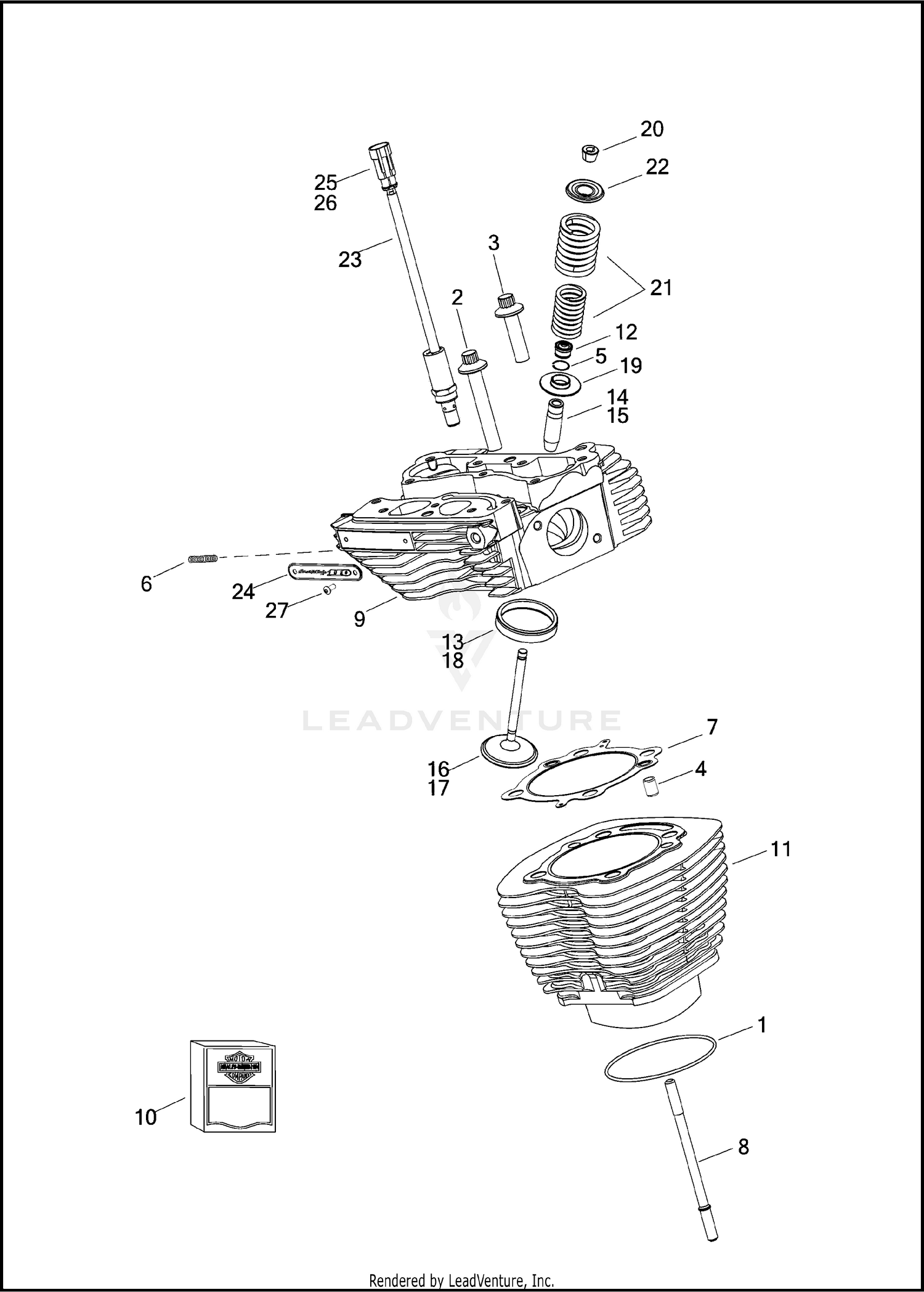 CYLINDERS, HEADS & VALVES - TWIN CAM 110™