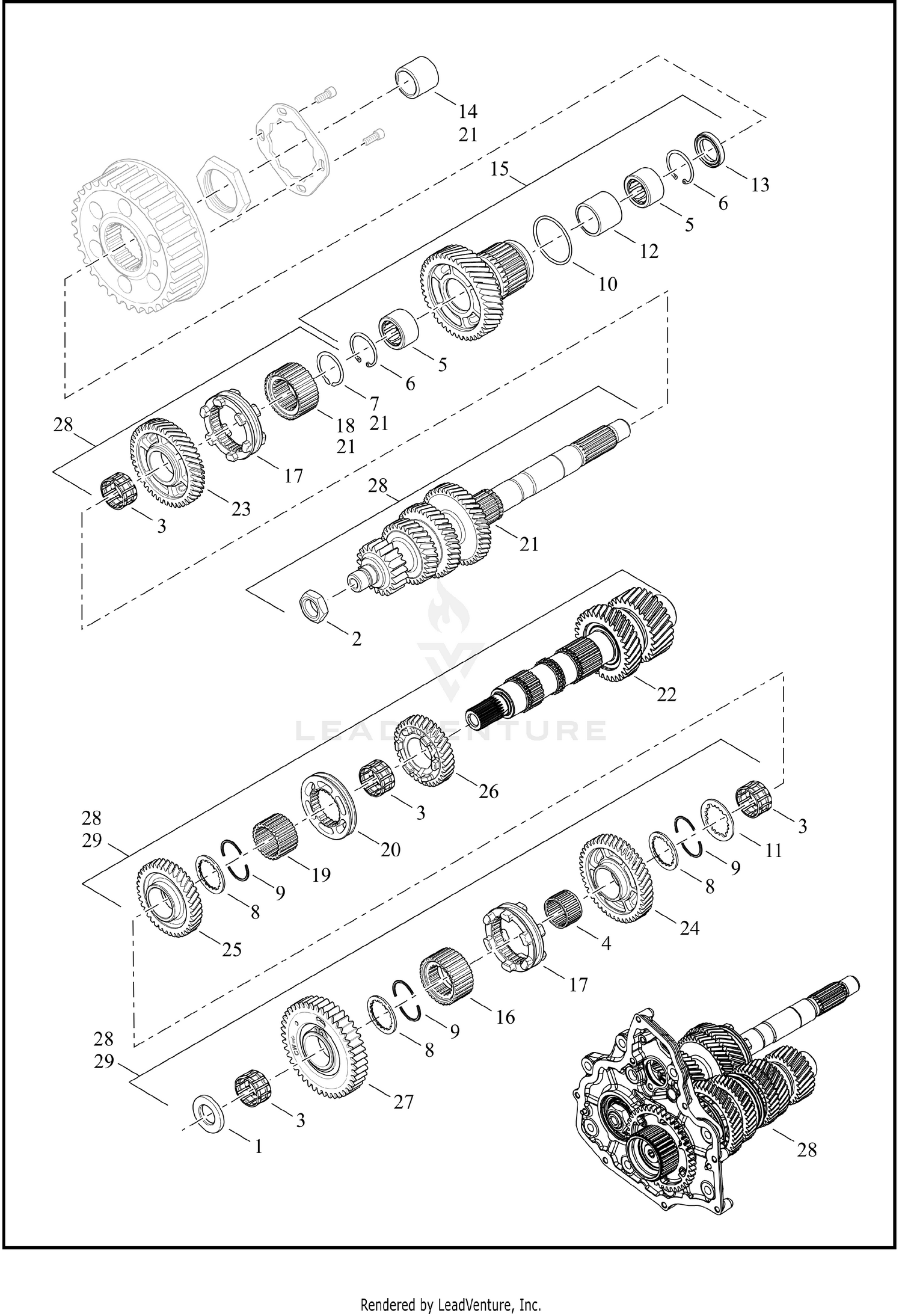 TRANSMISSION GEARS
