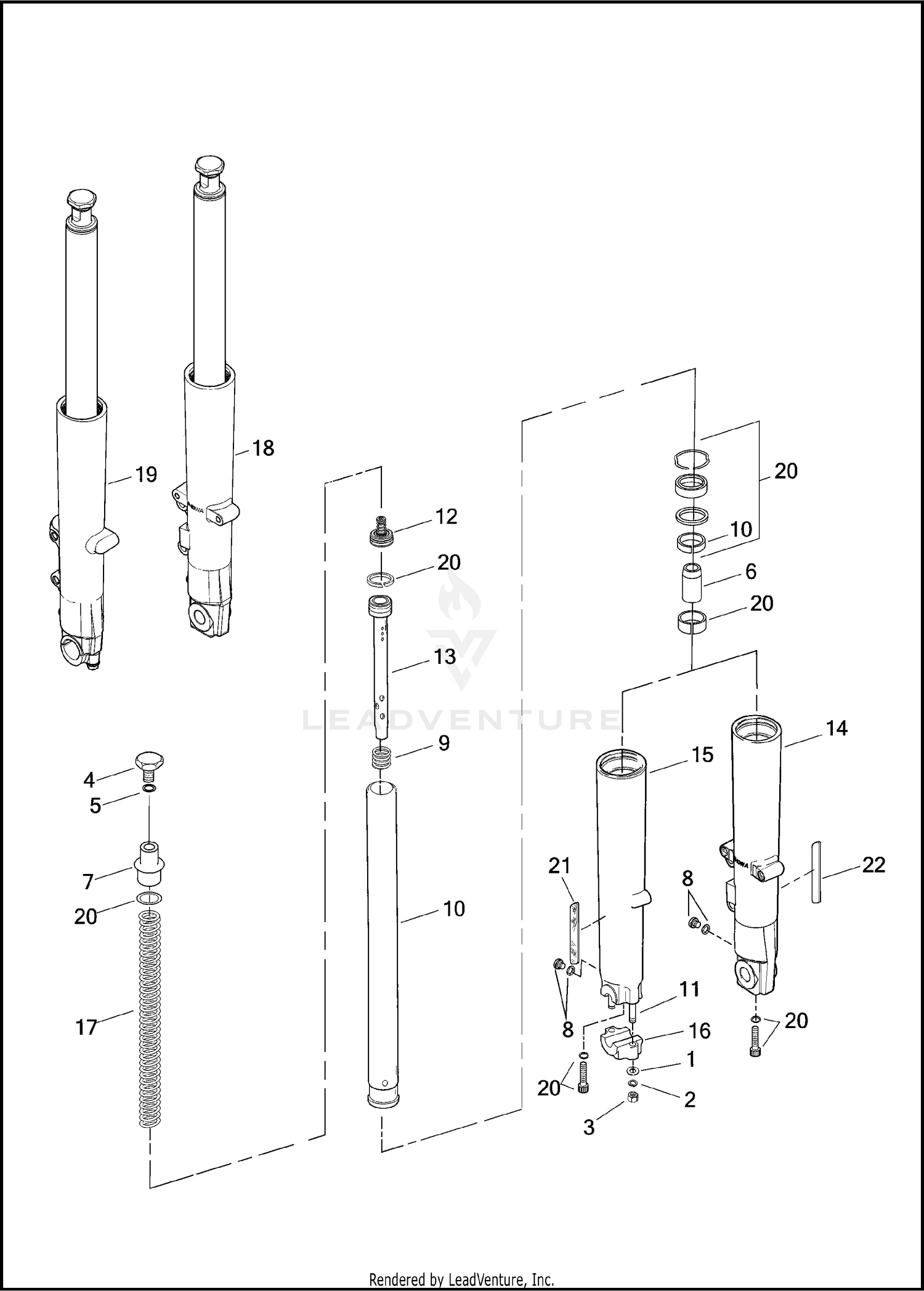 FORK, FRONT