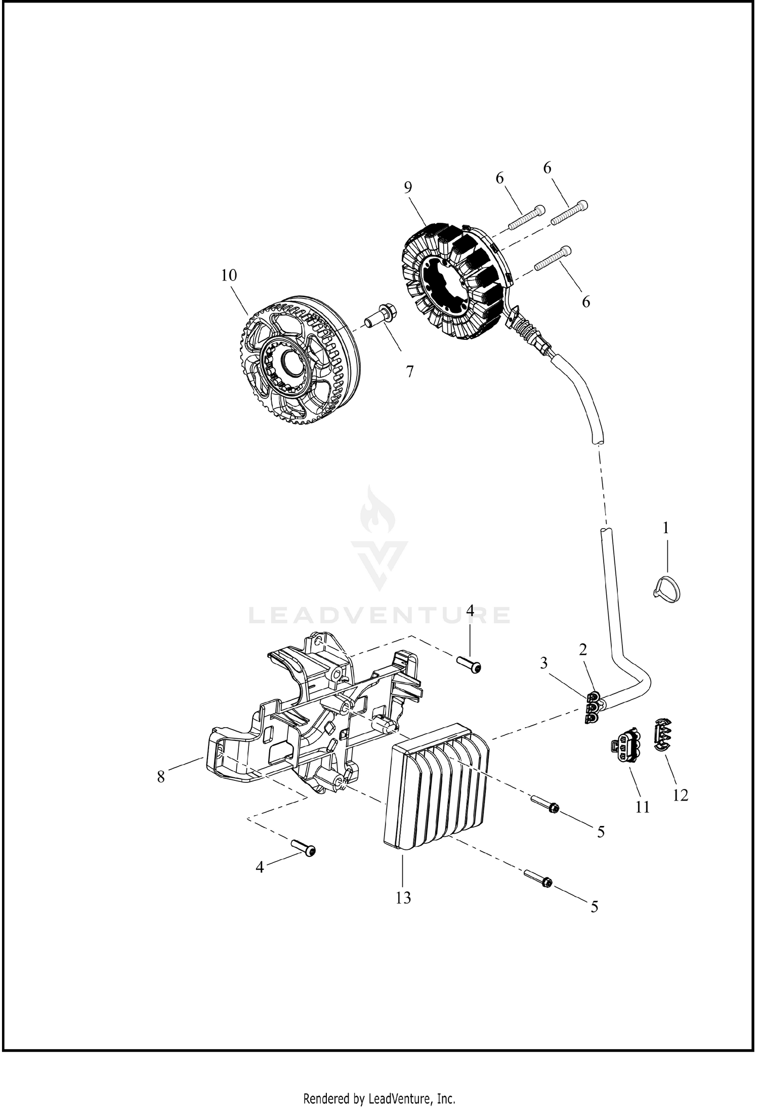 ALTERNATOR AND REGULATOR