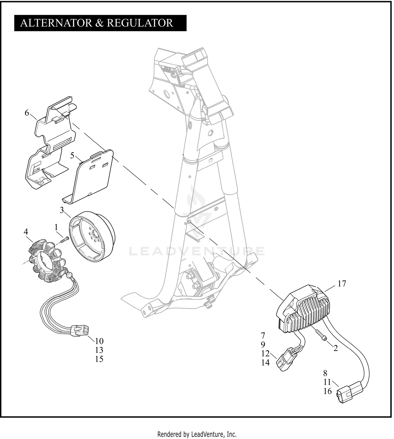 ALTERNATOR & REGULATOR