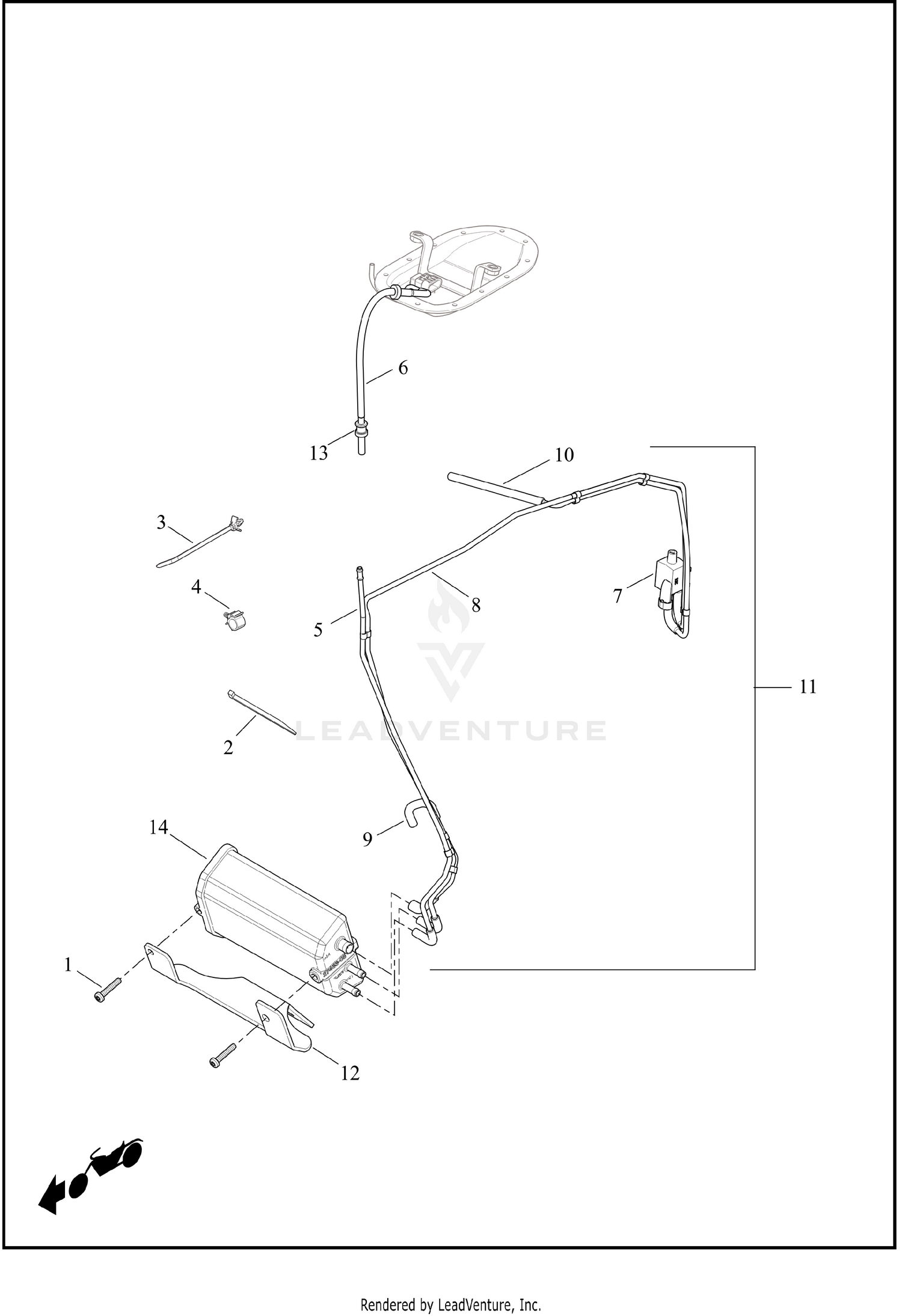 EVAPORATIVE EMISSIONS COMPONENTS