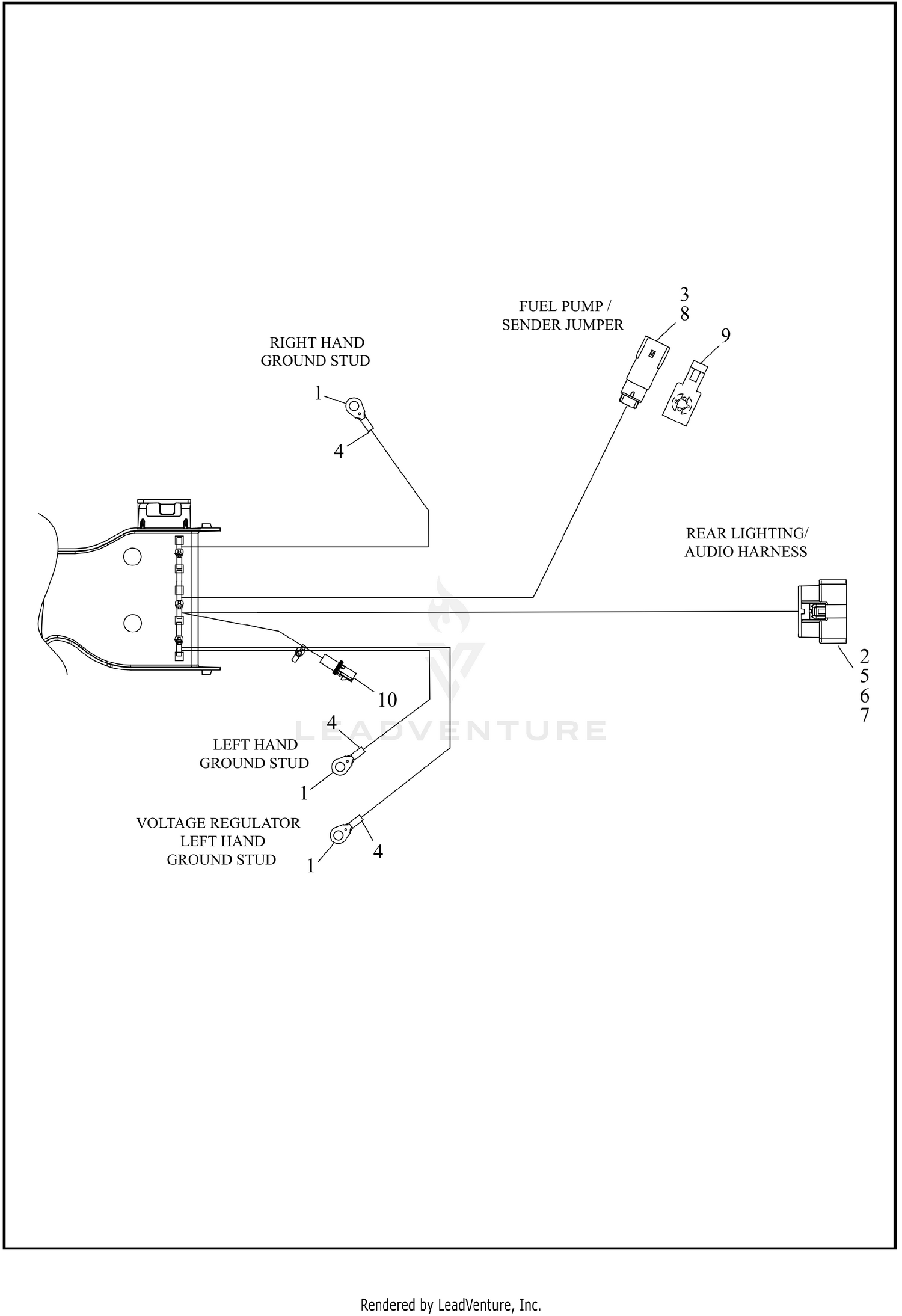 WIRING HARNESS, MAIN (5 OF 8)