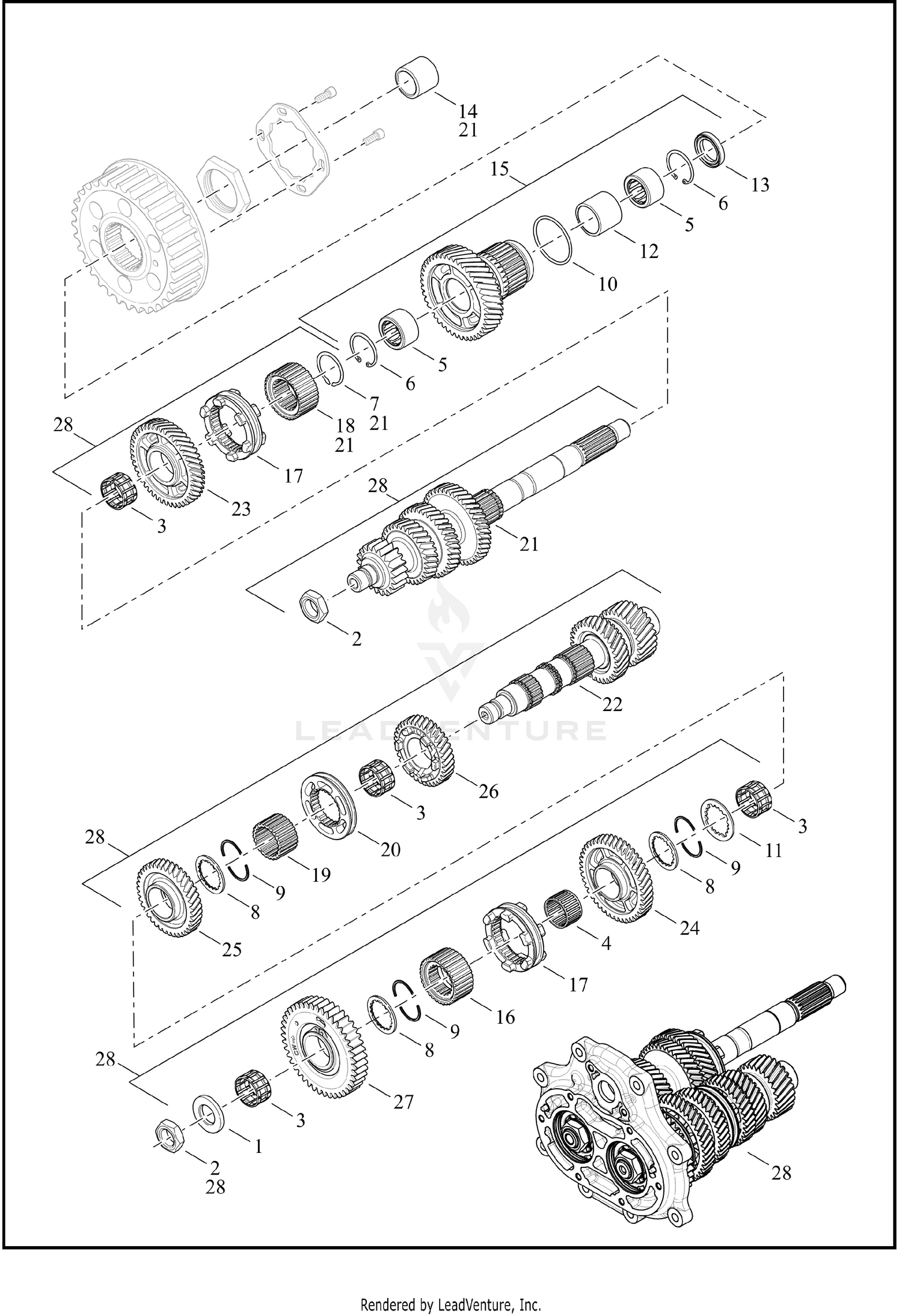 TRANSMISSION GEARS