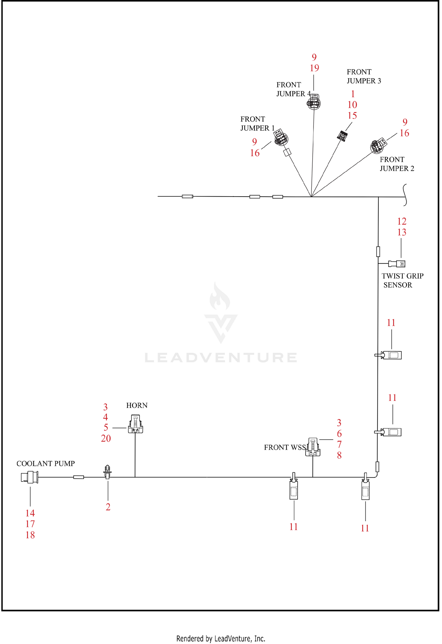 WIRING HARNESS, MAIN (2 OF 6)