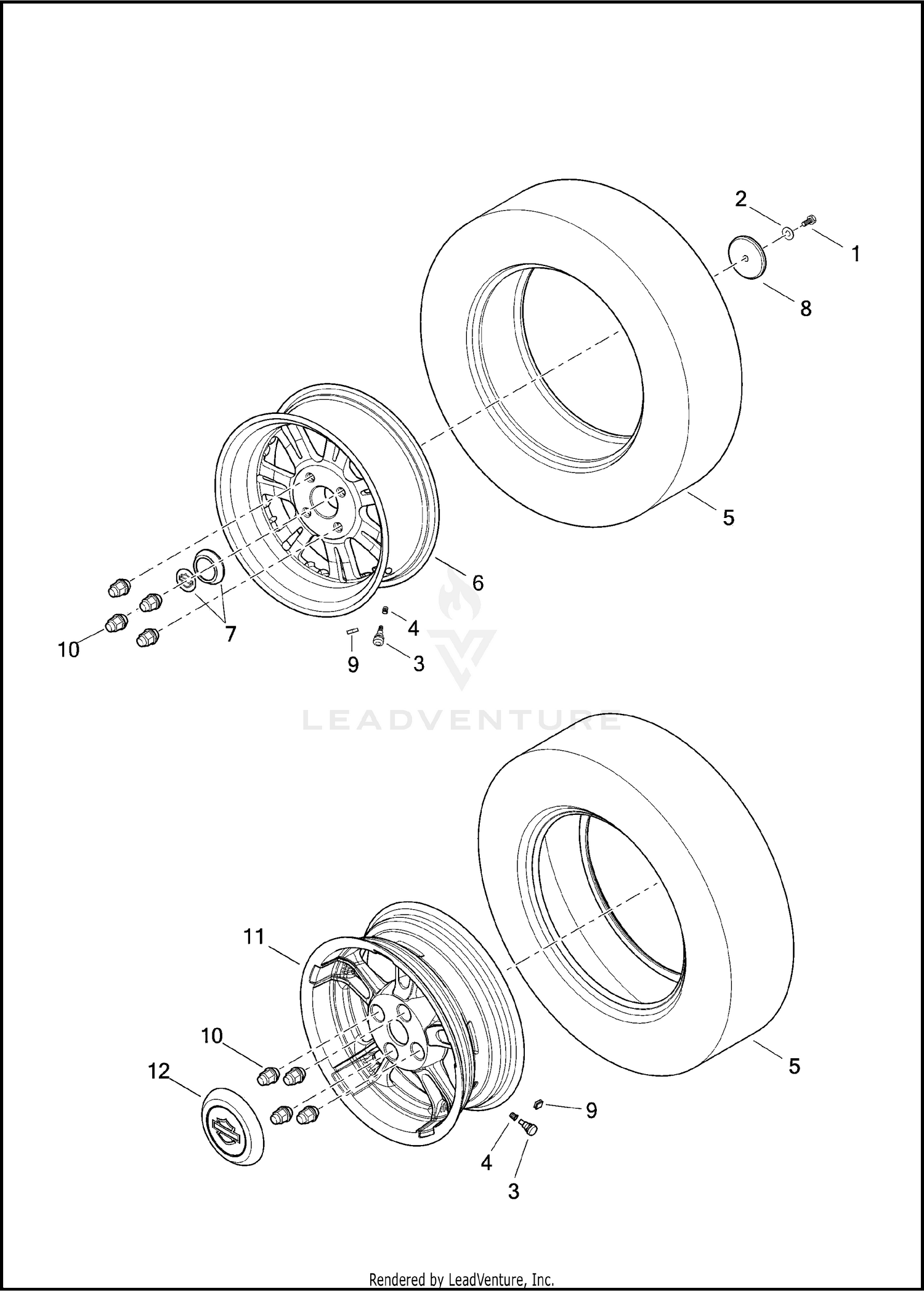 WHEELS, REAR