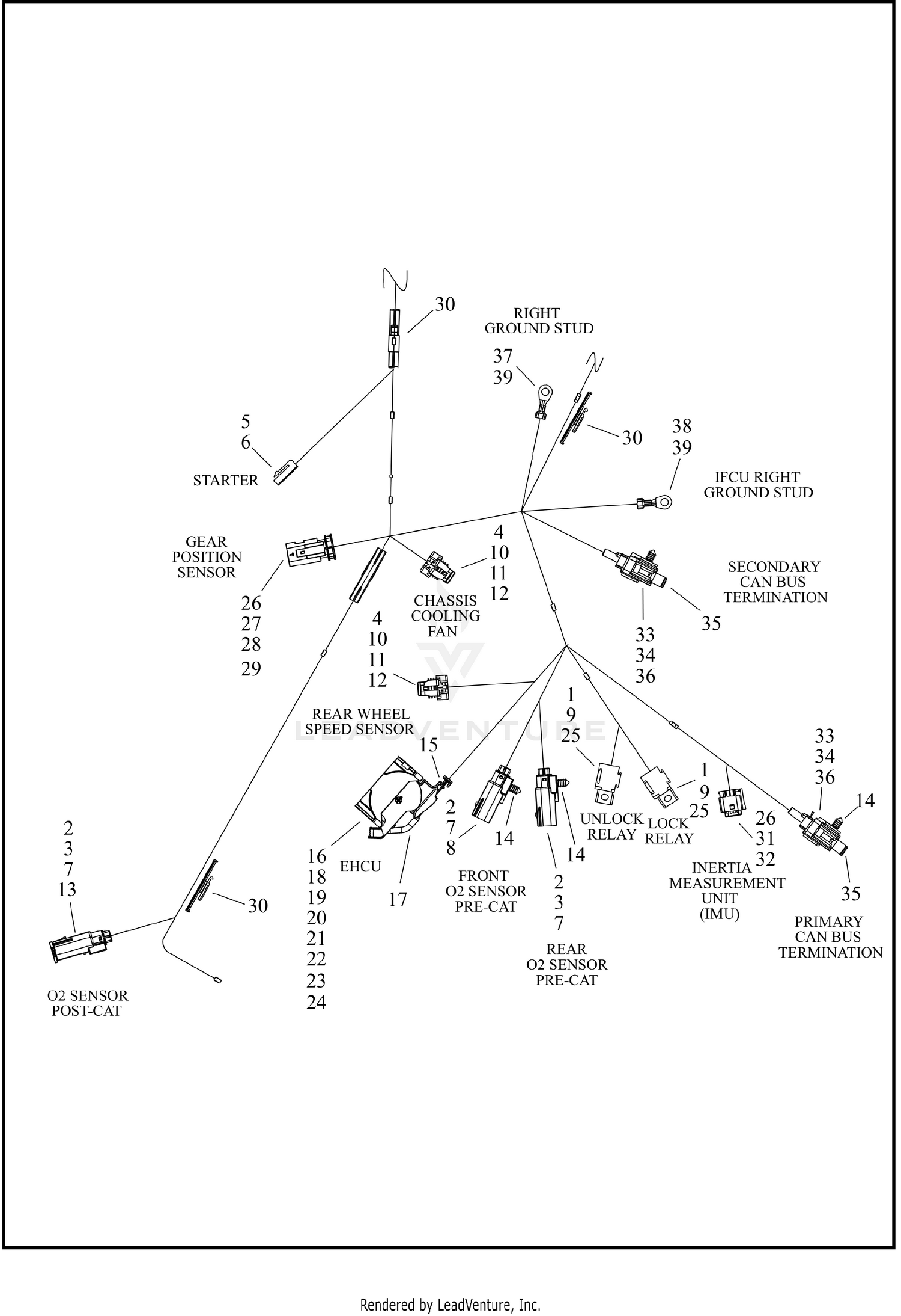 WIRING HARNESS, MAIN (6 OF 11)