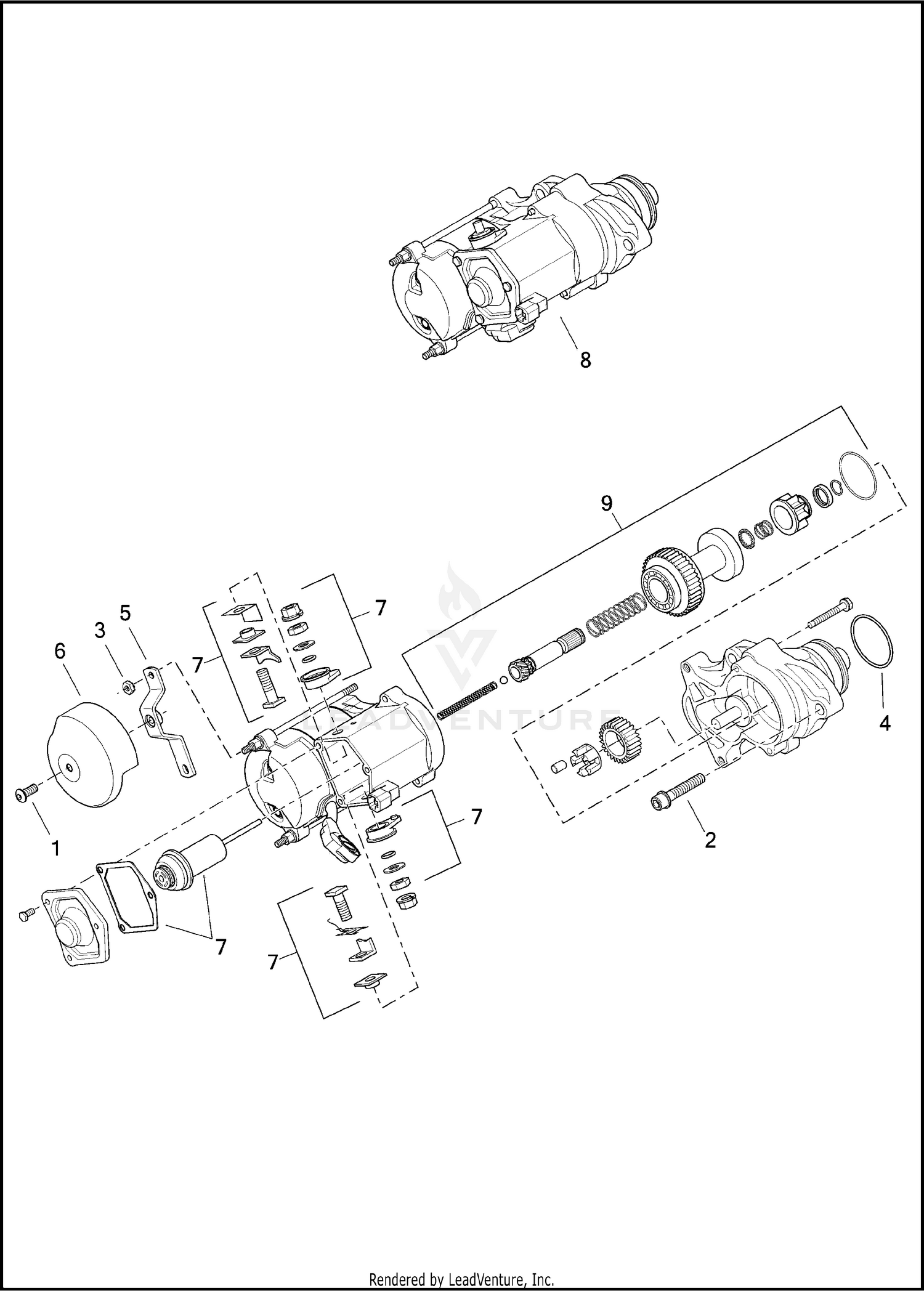 STARTER MOTOR